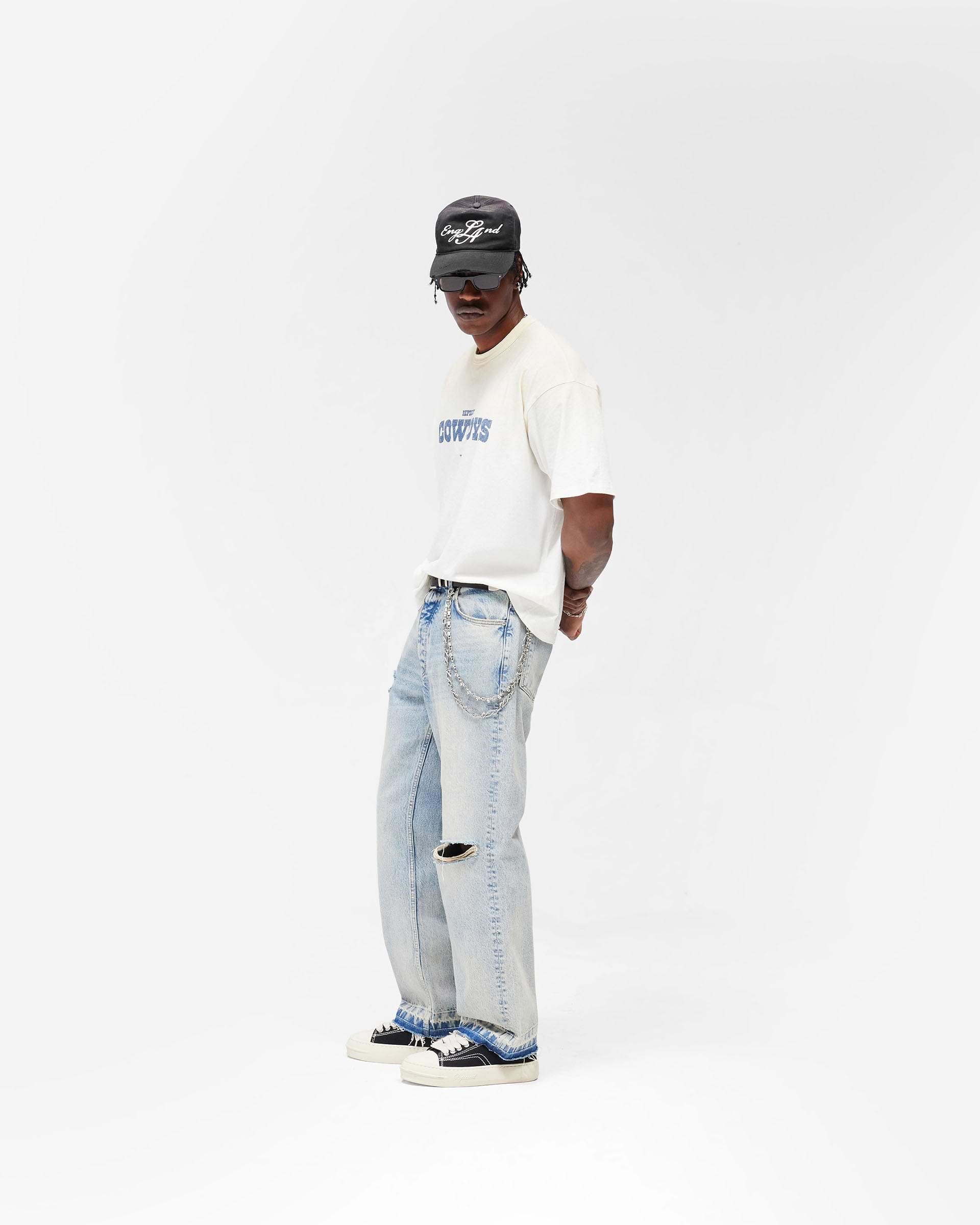 Dallas Cowboys x Represent T-Shirt - Washed Ecru