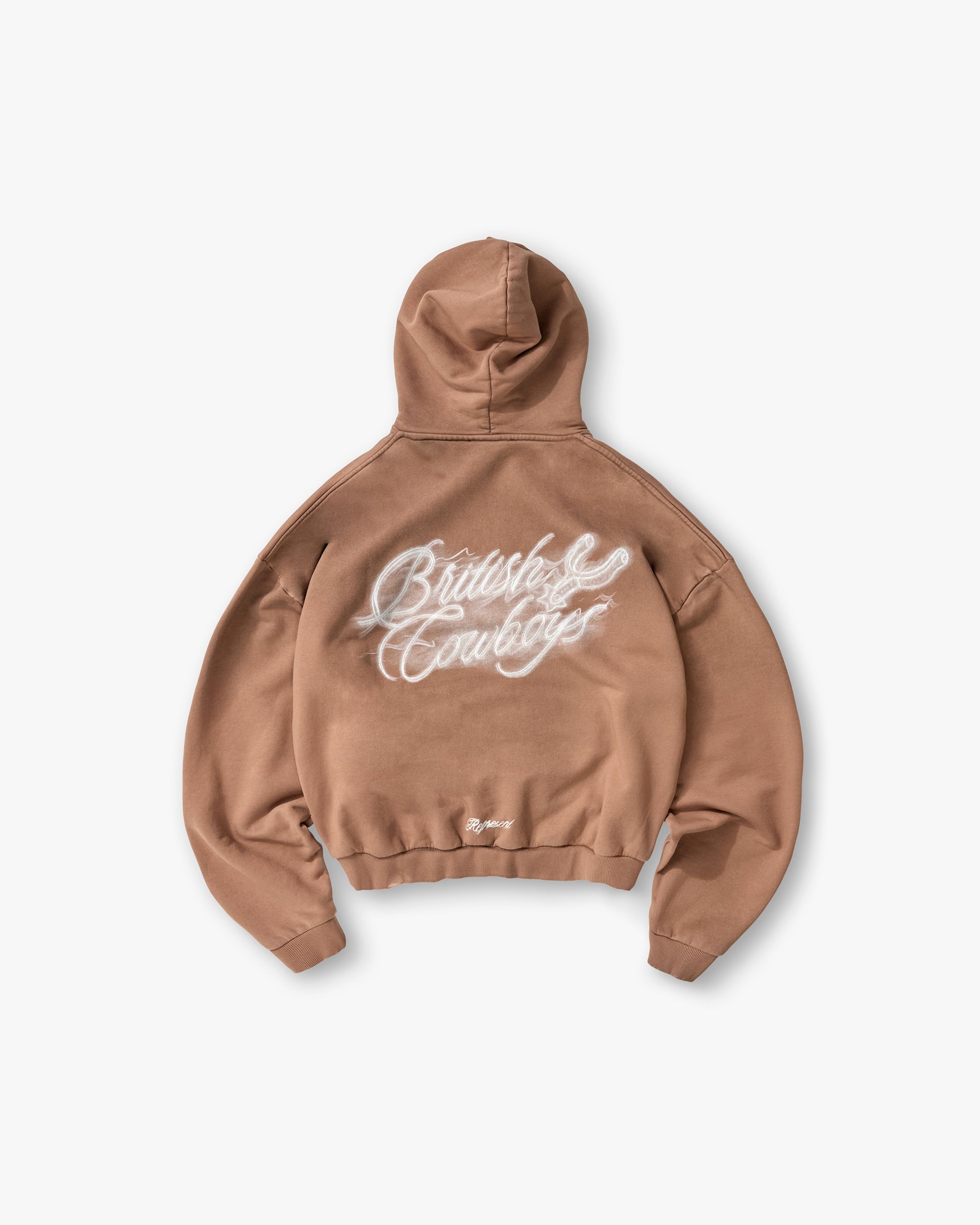 British Cowboys Hoodie - Dusty Brown