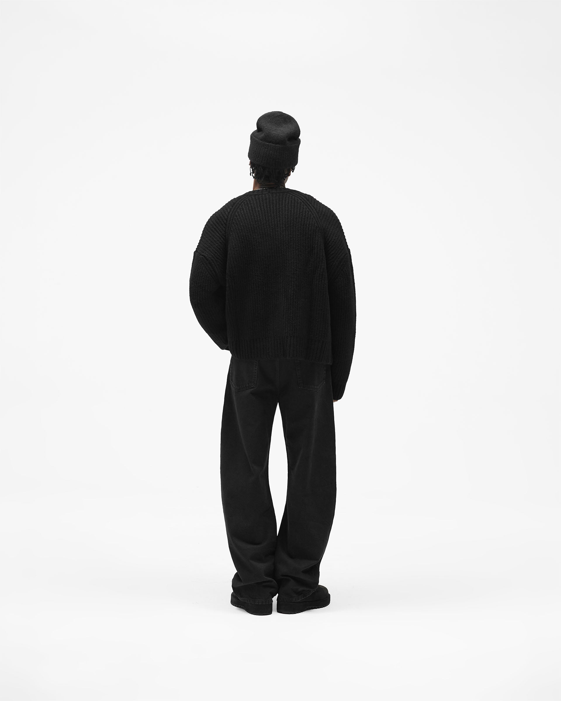 R5 Curve Jean - Jet Black