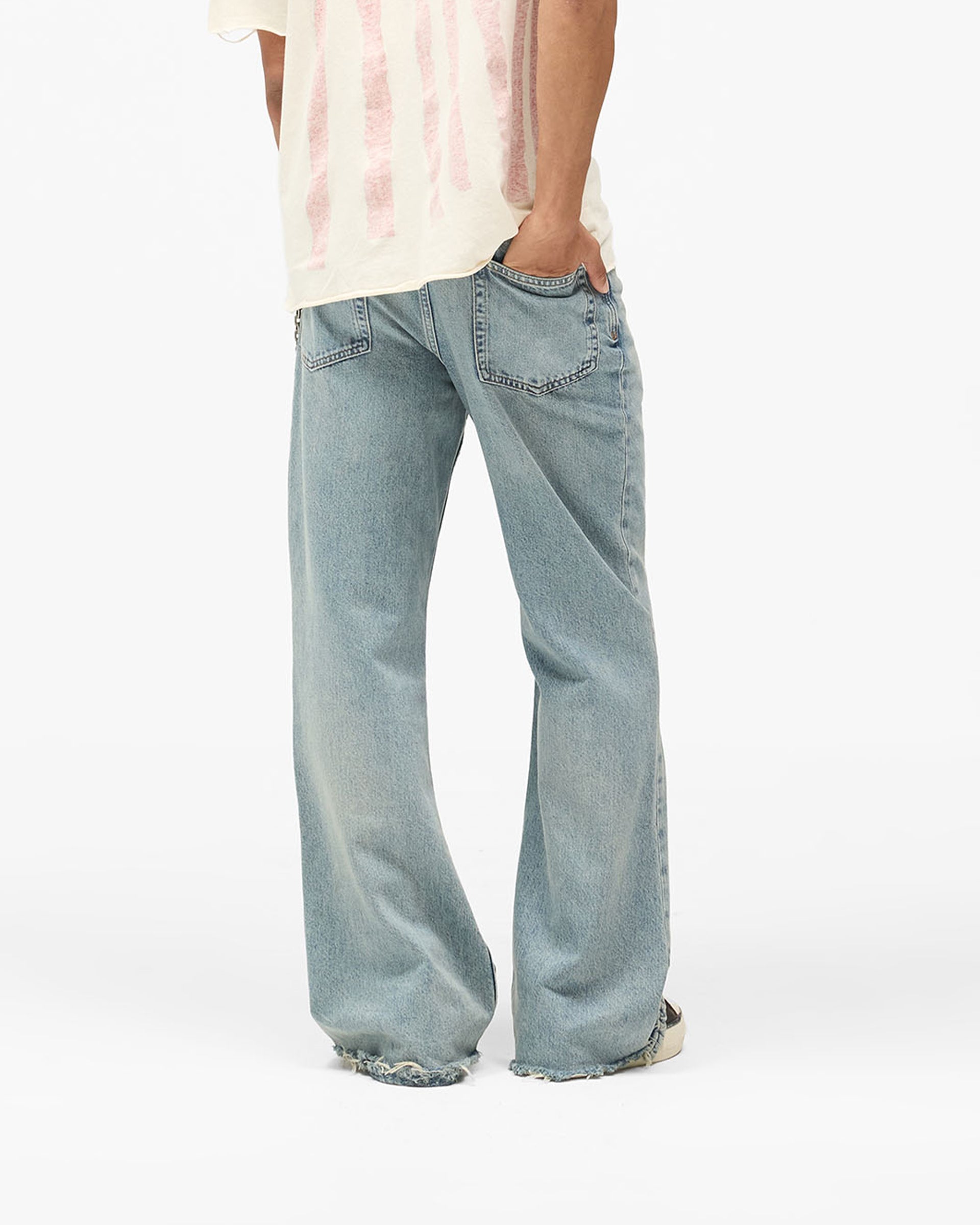 R6 Flare Denim - Astro Blue
