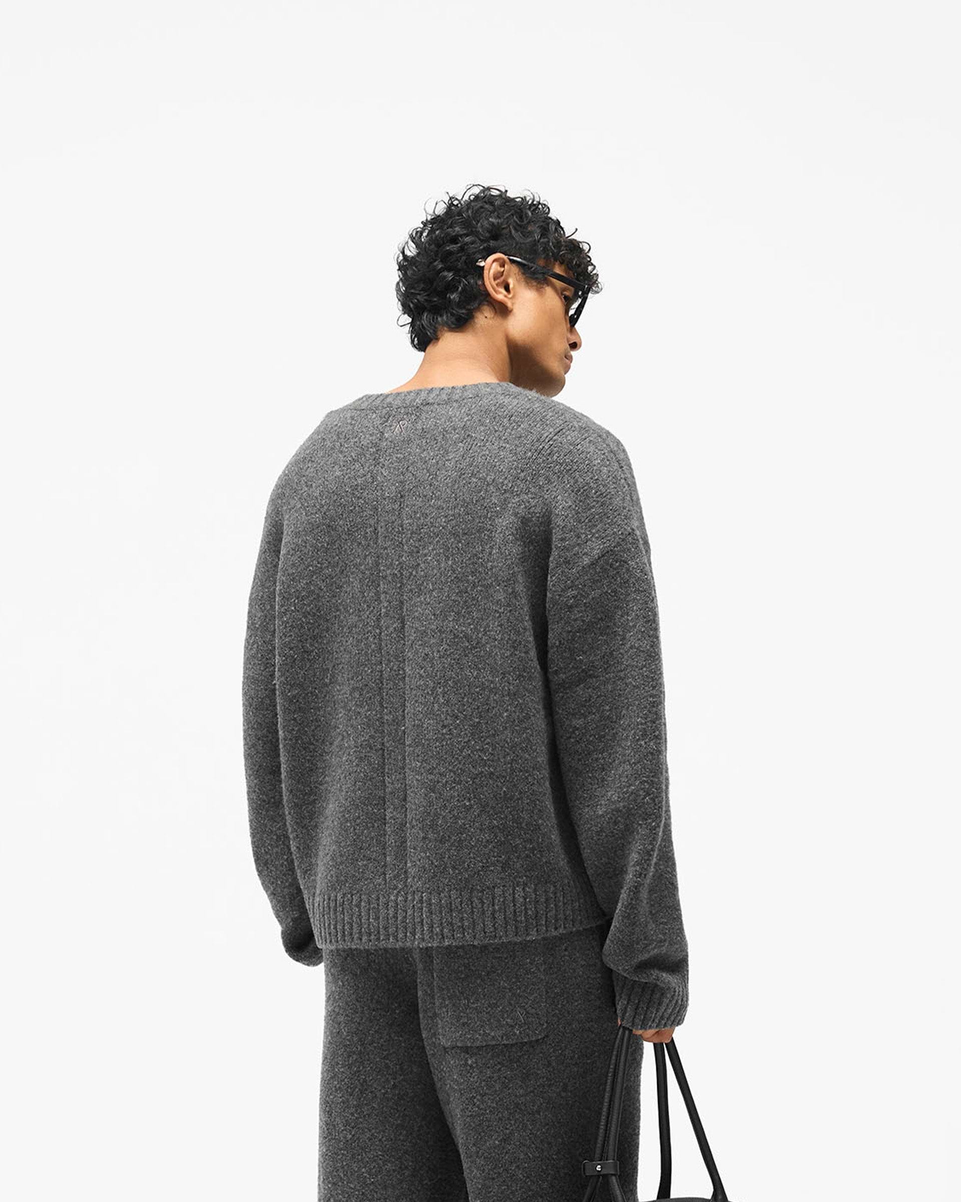 Ramone Knit Sweater - Dark Grey