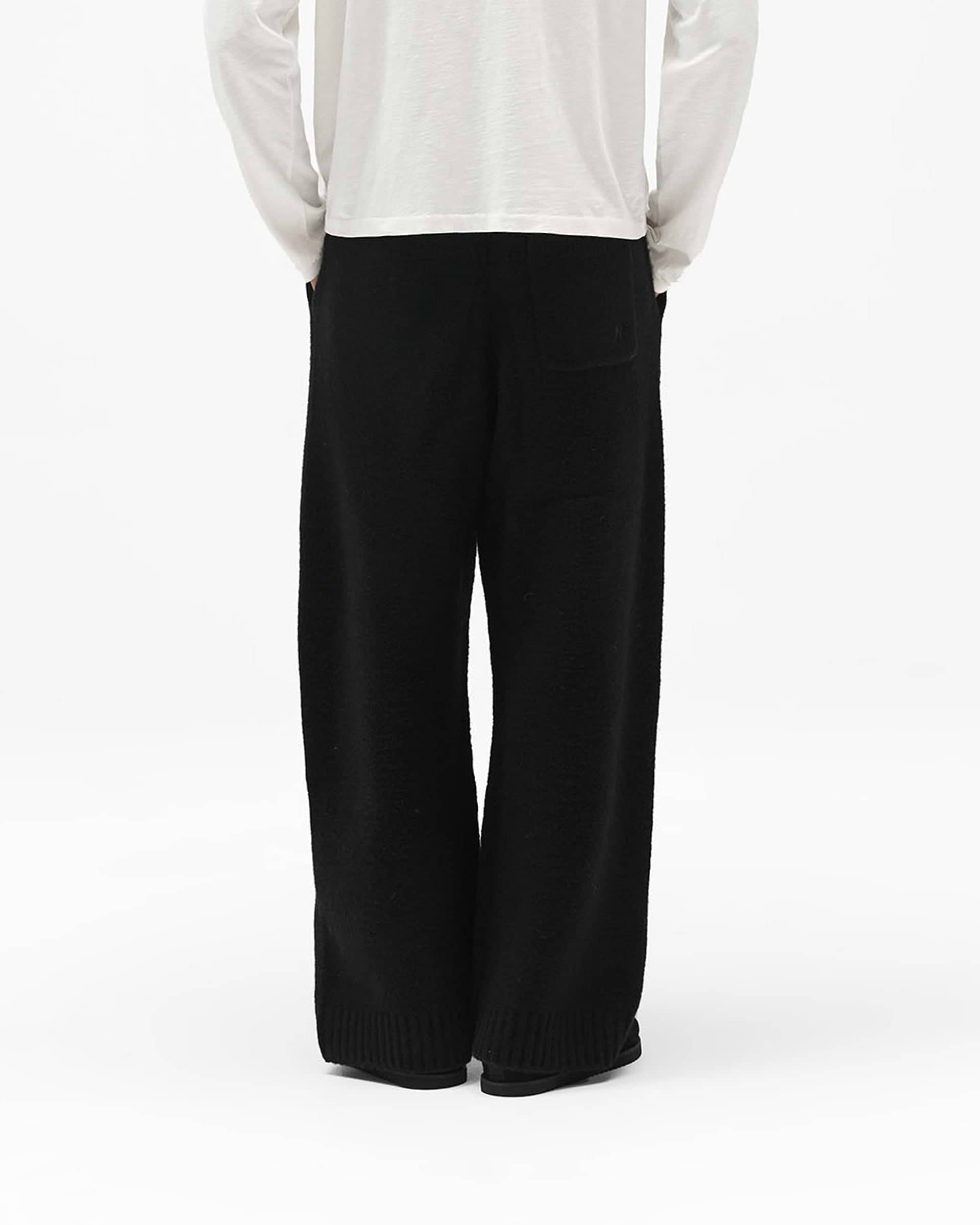 Ramone Knit Sweatpant - Jet Black