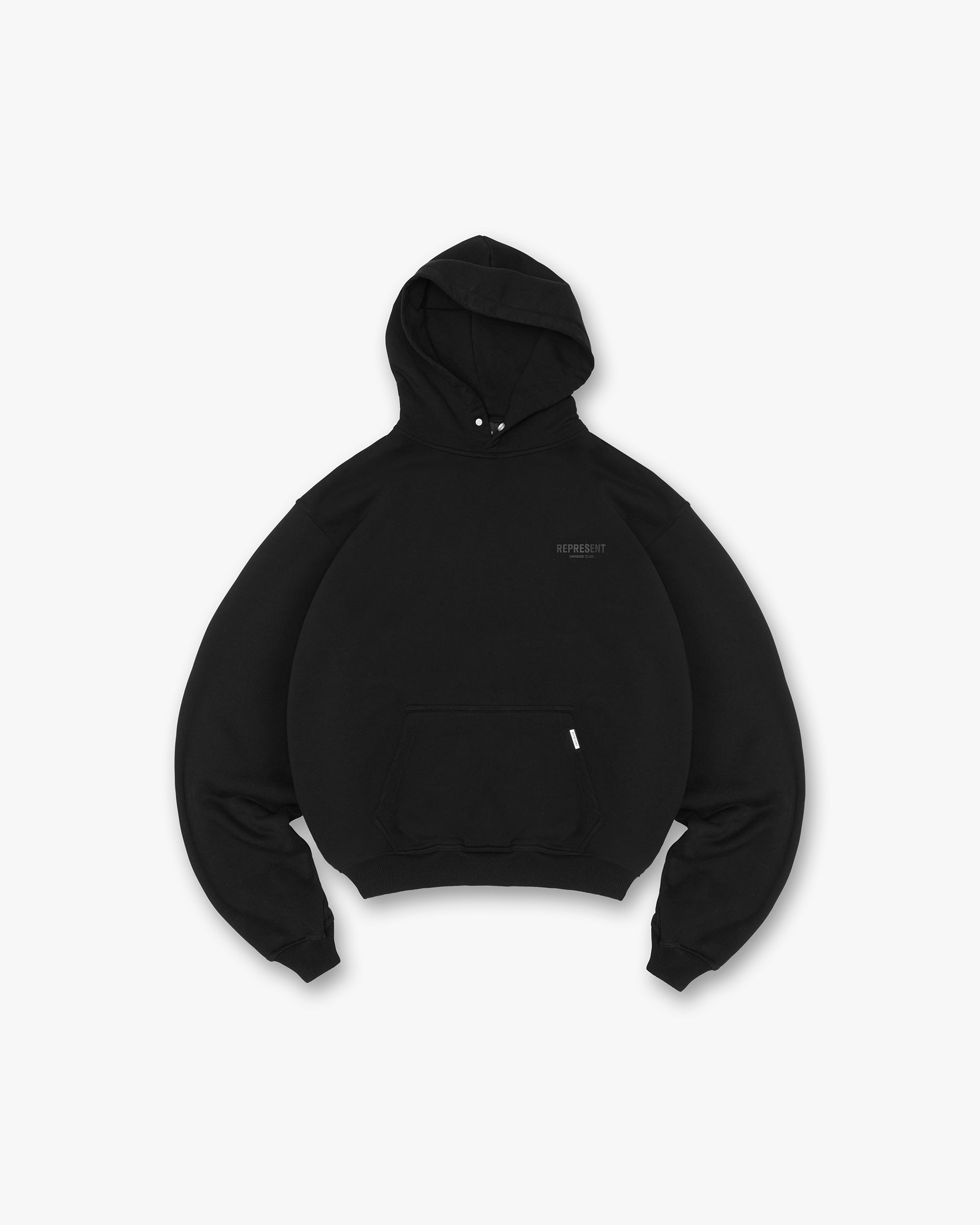 Represent Owners Club Hoodie - Matte Black