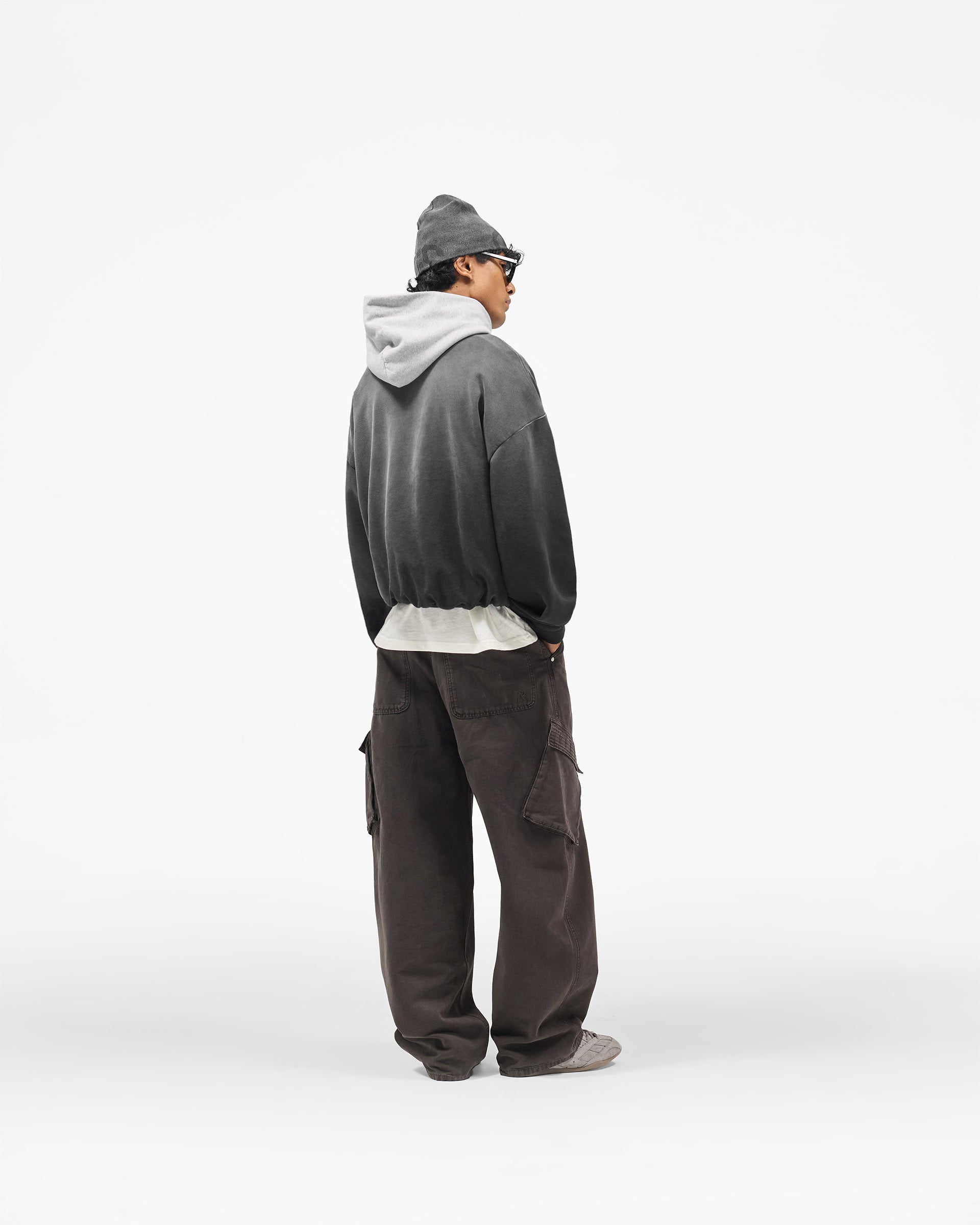 Represent Owners Club Contrast Hoodie - Weathered Black