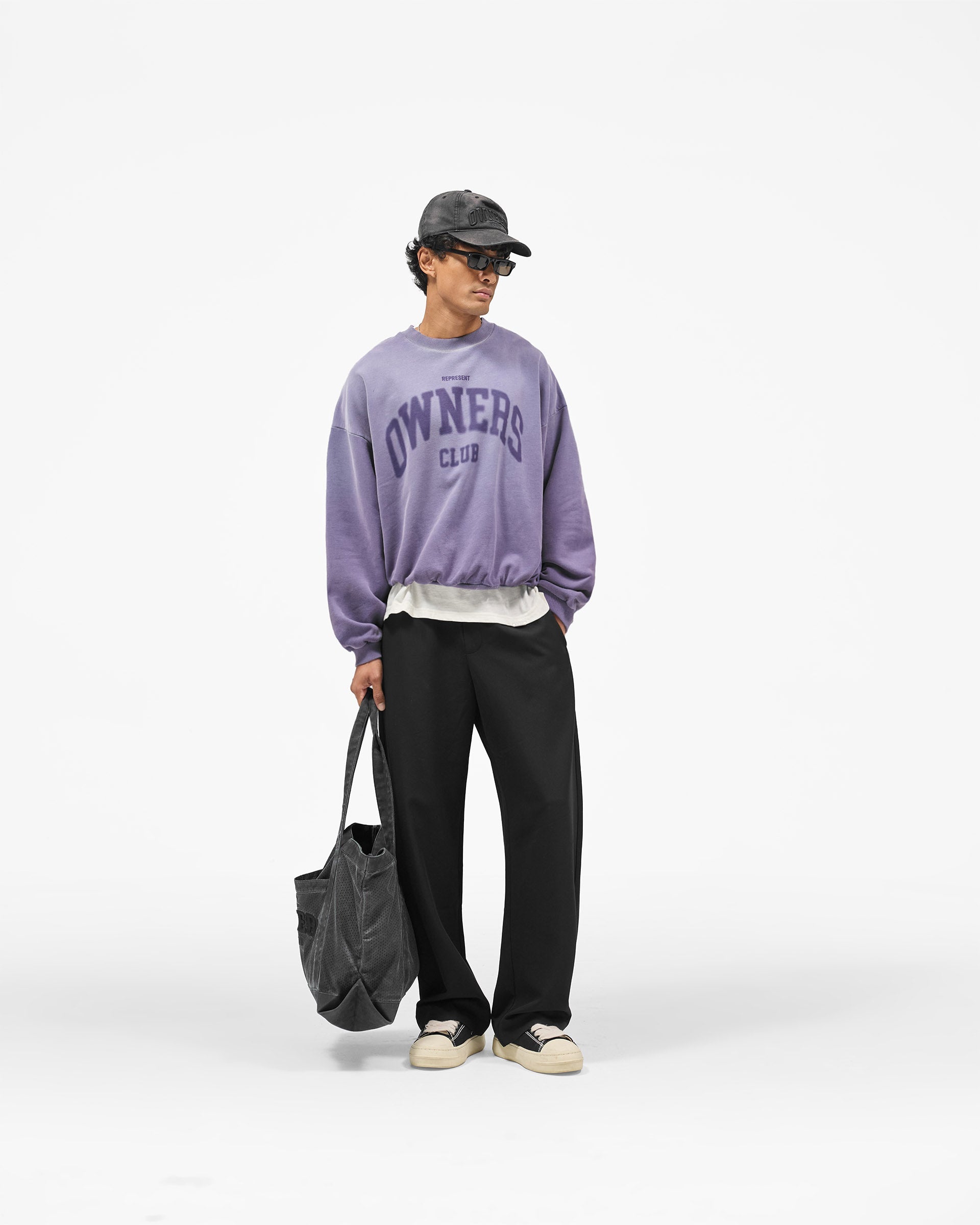 Represent Owners Club Sweatshirt - Deep Purple