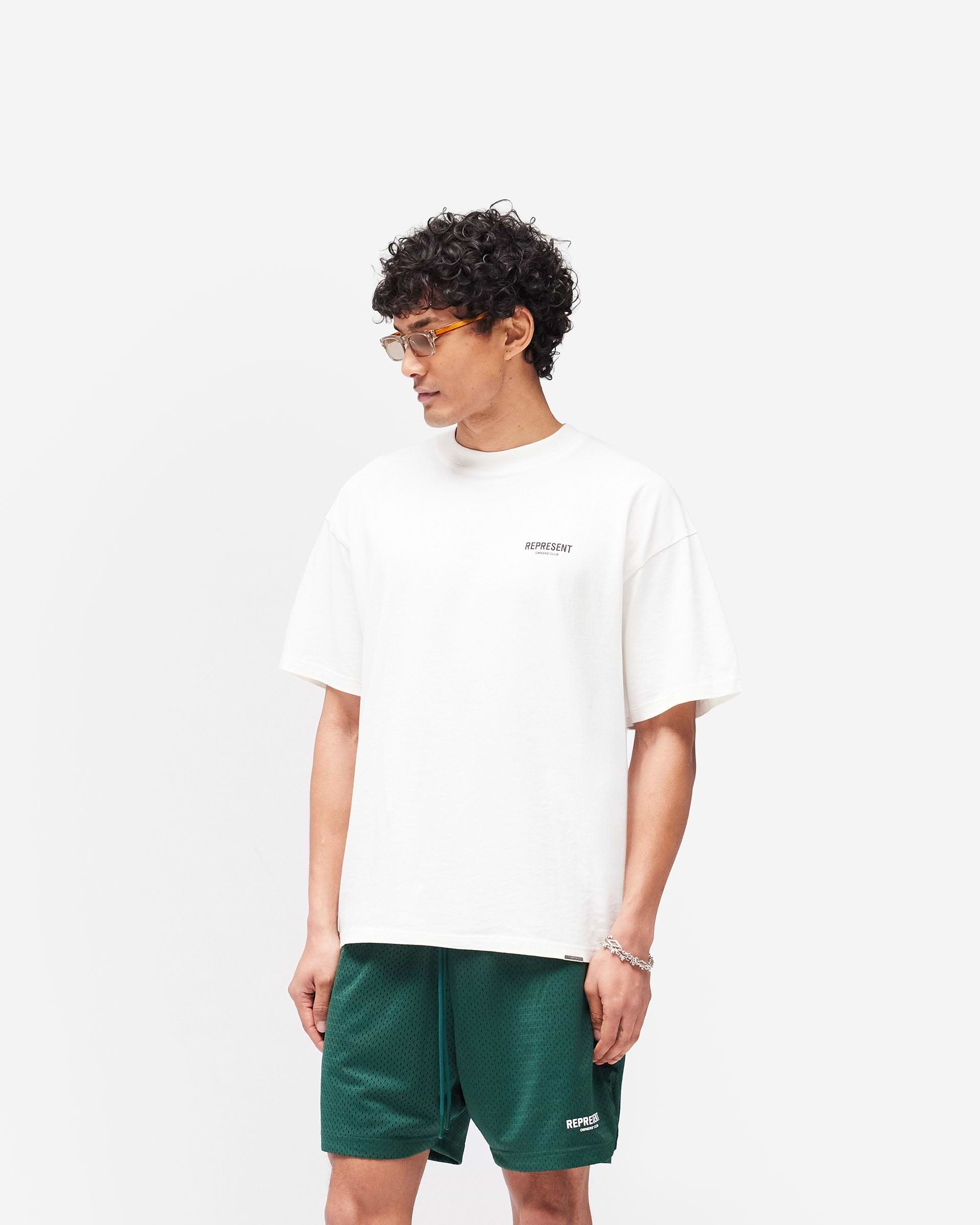 Represent Owners Club T-Shirt - Flat White