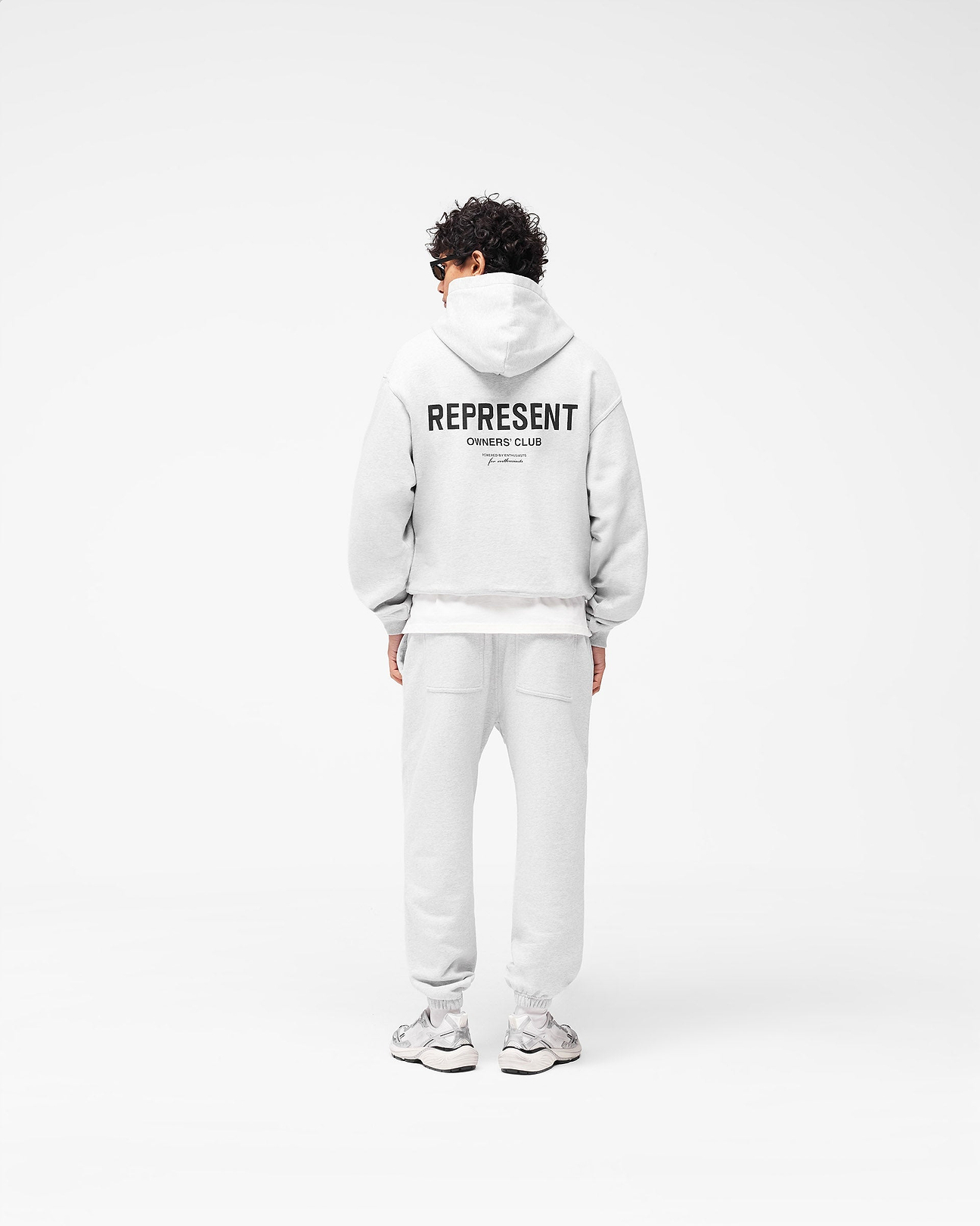 Owners' Club Zip Hoodie | Ash Grey | REPRESENT