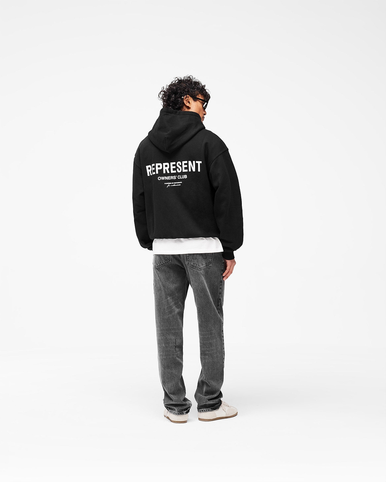 Black Zip Hoodie | Owners' Club | REPRESENT