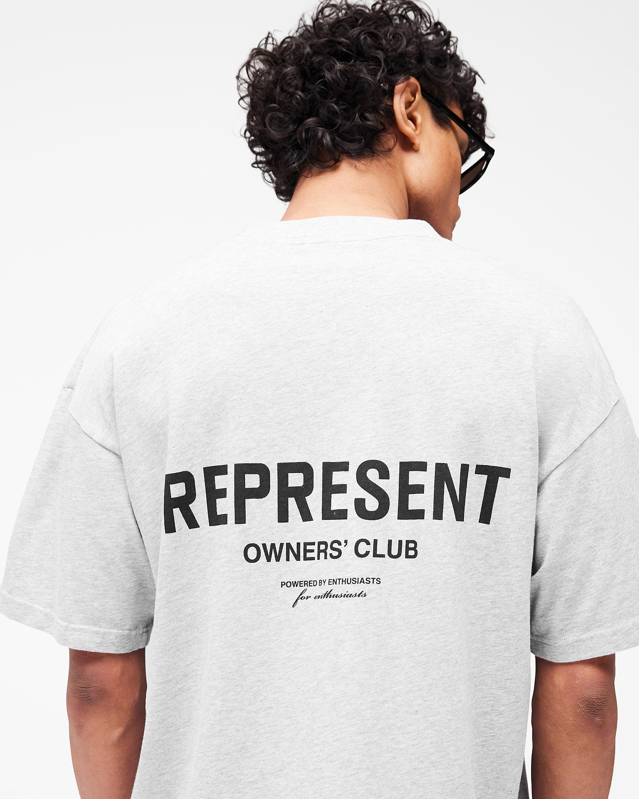 Represent Owners Club T-Shirt | Ash Grey T-Shirts | Represent