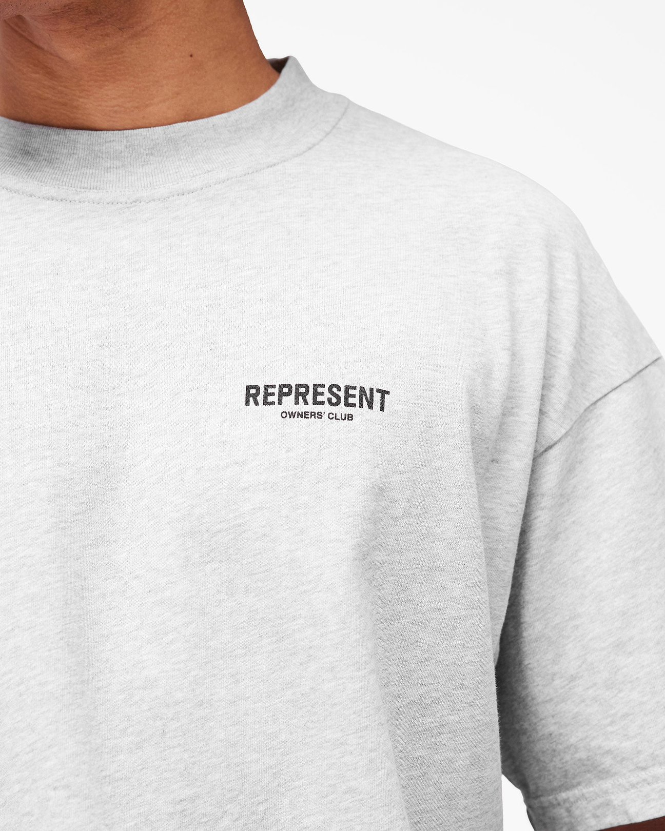 Represent Owners Club T-Shirt | Ash Grey T-Shirts | Represent