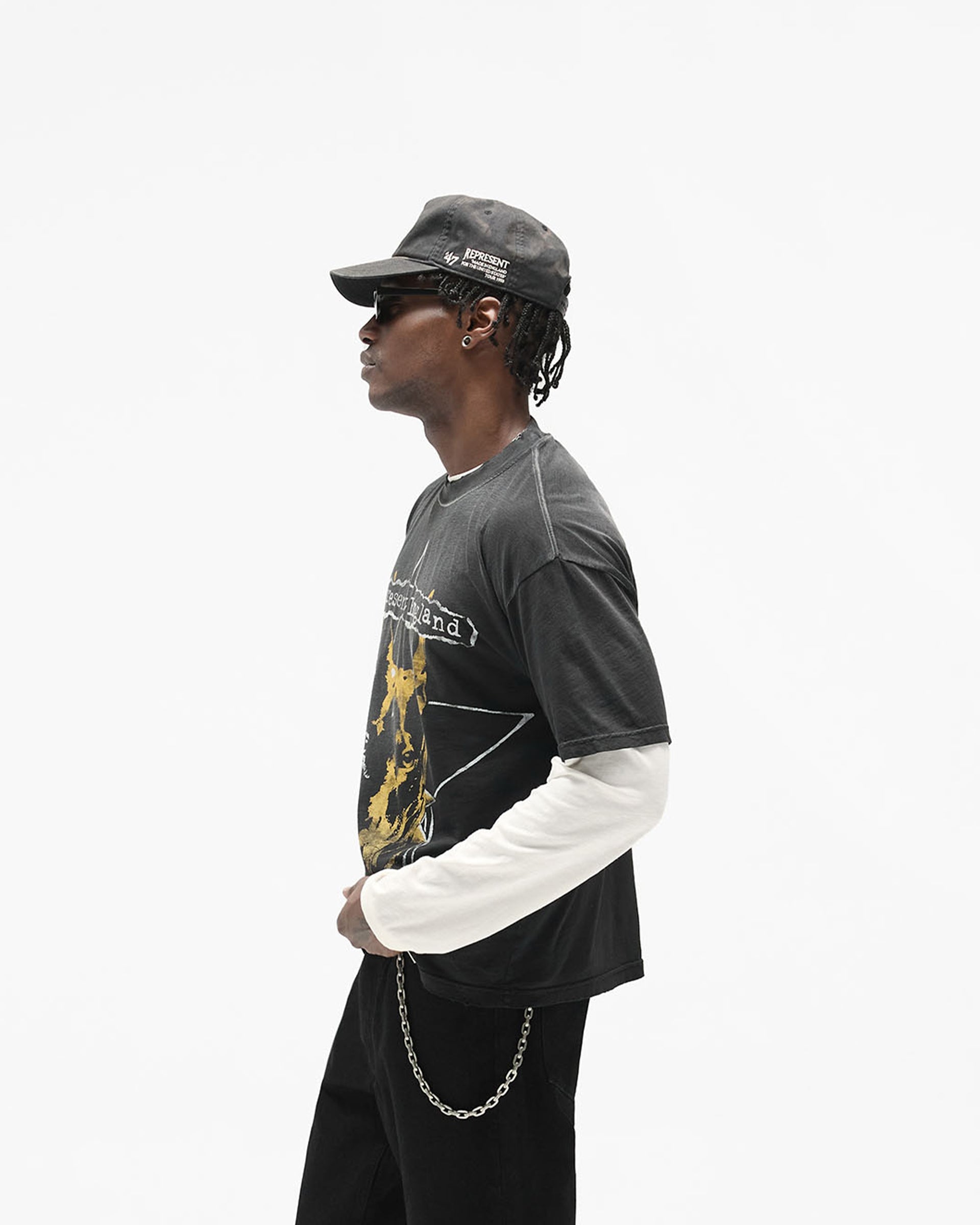 Riot T-Shirt - Washed Black
