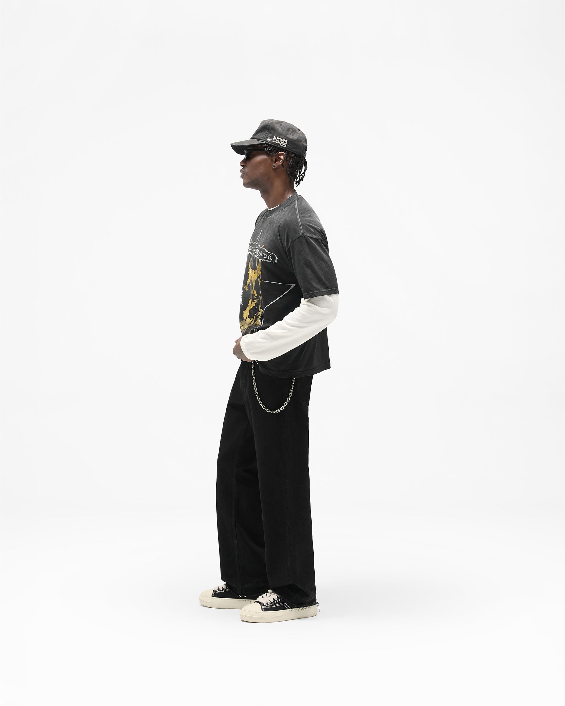 Riot T-Shirt - Washed Black
