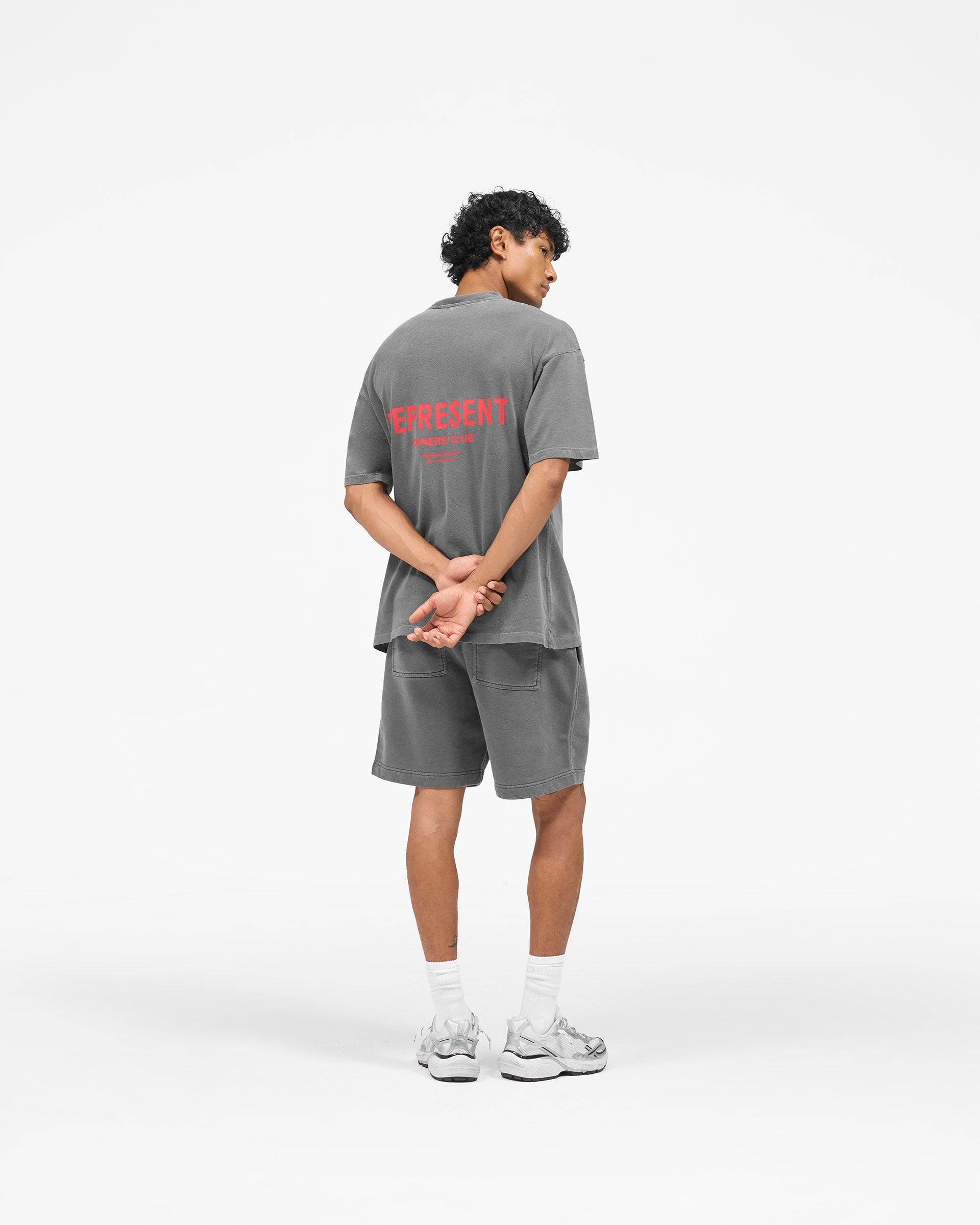 Represent Owners Club Shorts - Washed Black