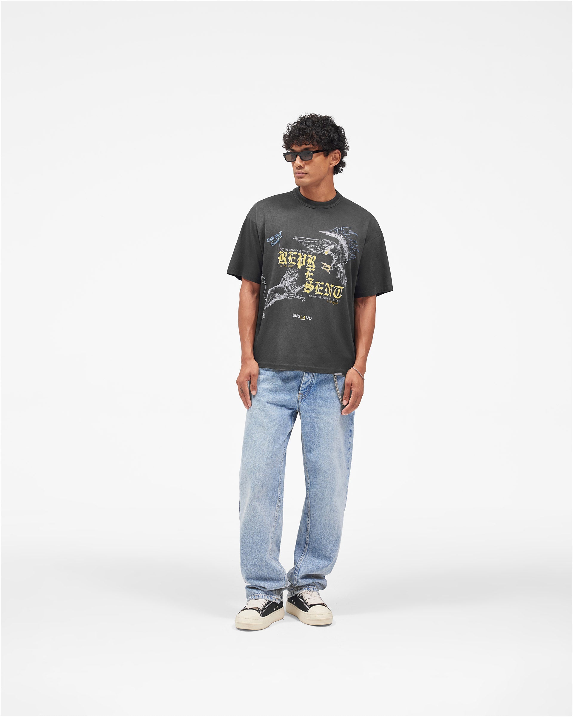 Enemy T-Shirt - Washed Black