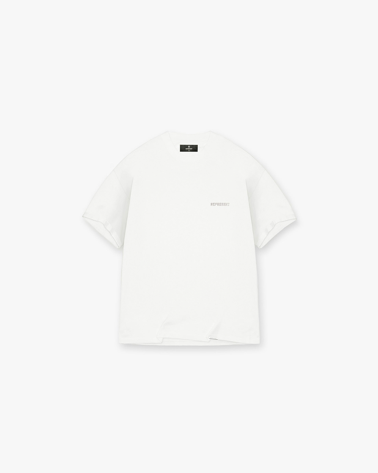 Block Logo T-Shirt | Flat White | REPRESENT