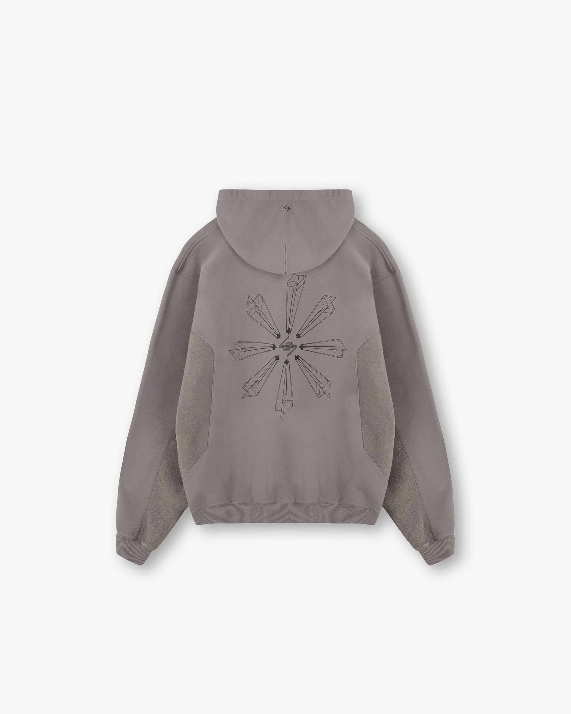 247 Uprising Zip Hoodie - Steel