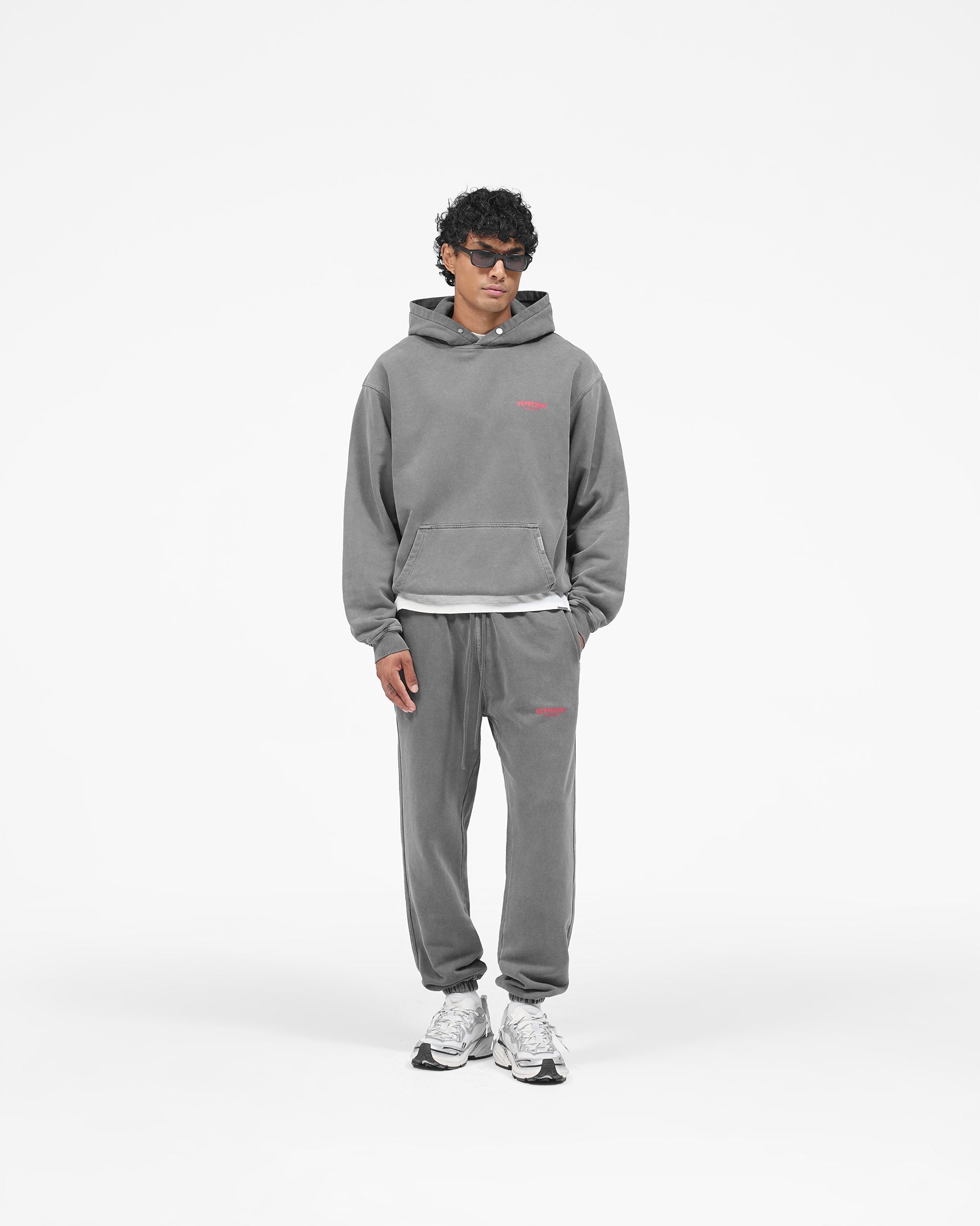 Represent Owners Club Sweatpant - Washed Black