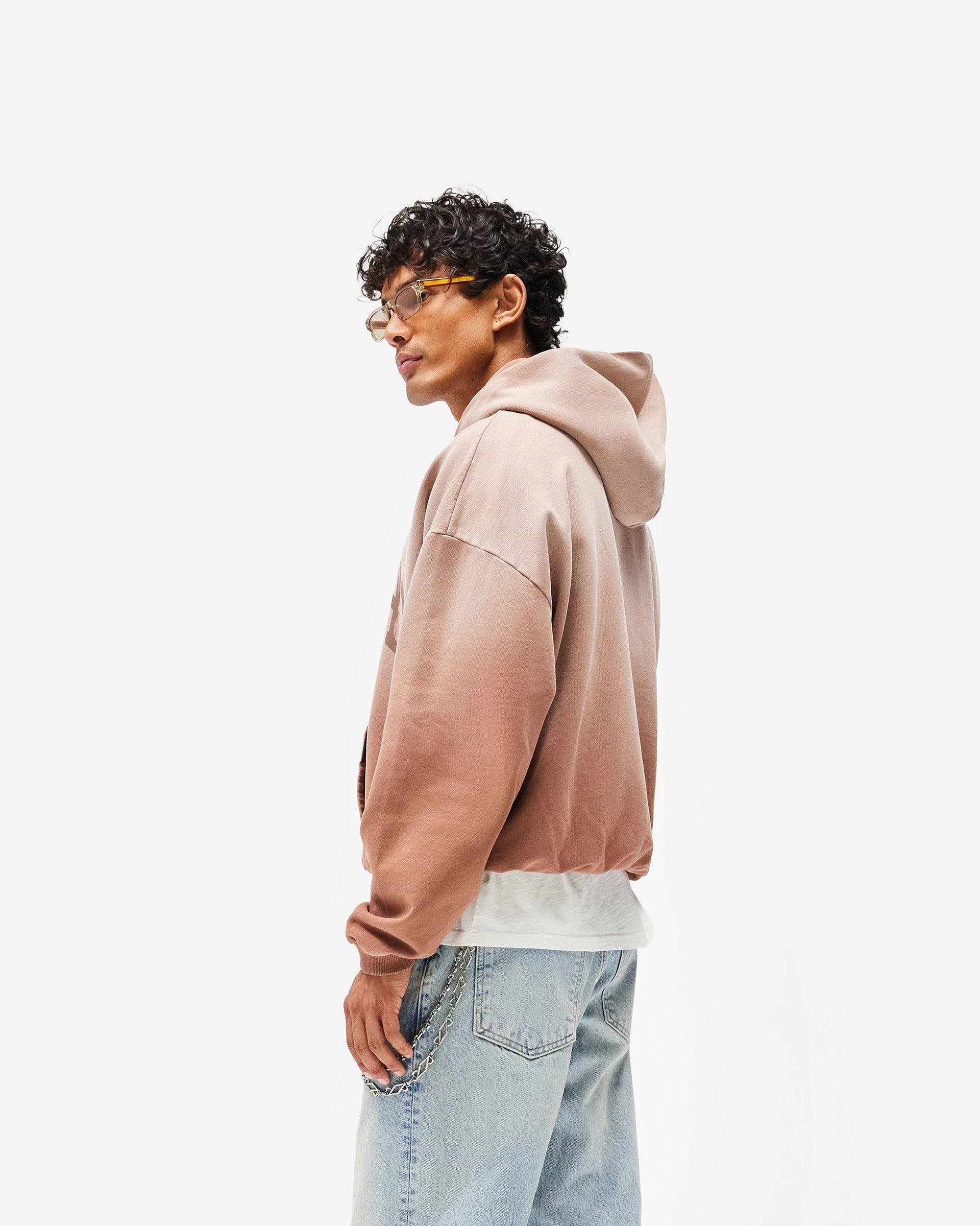Represent Owners Club Zip Through Hoodie - Sienna