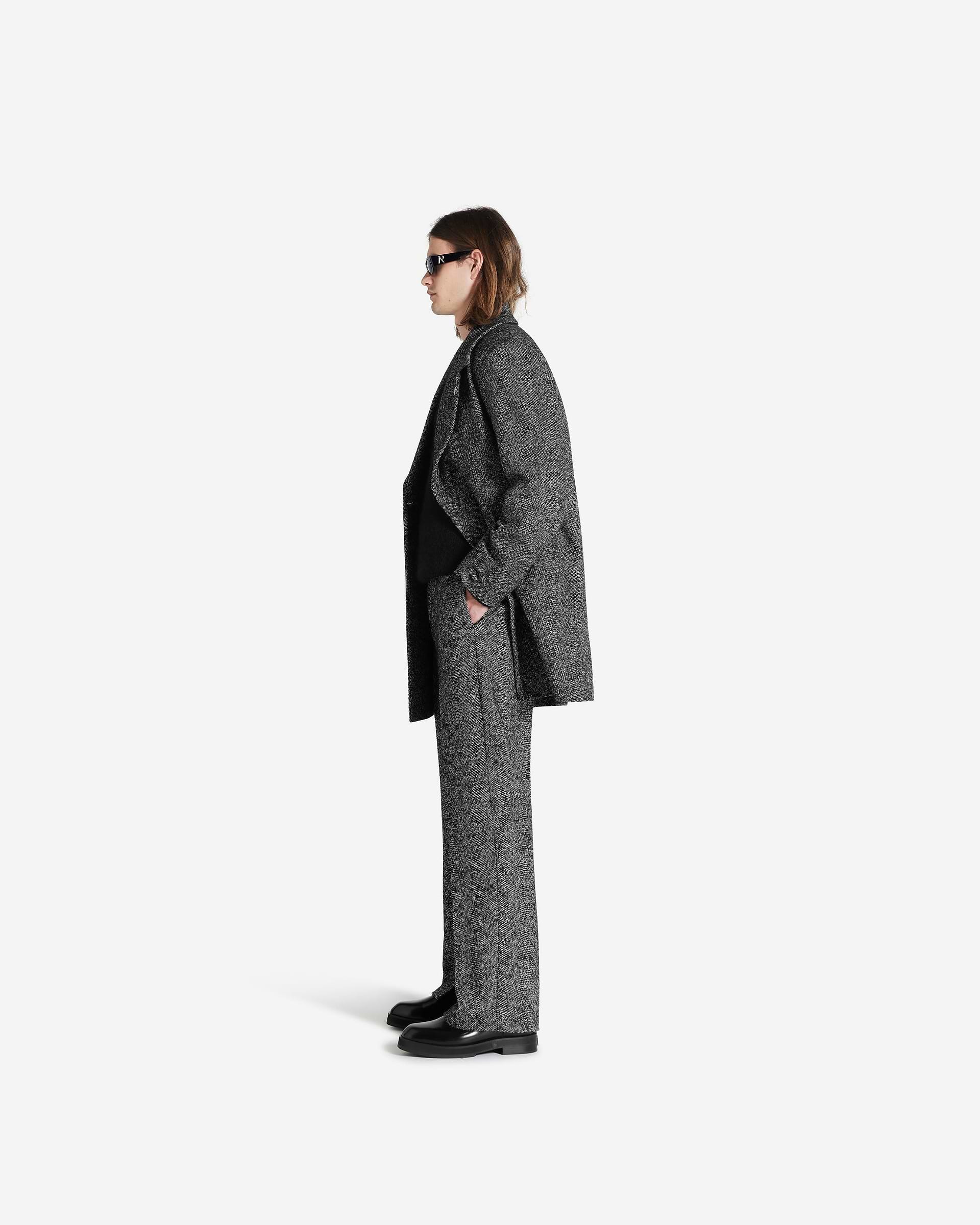 Double Breasted Overcoat - Marble