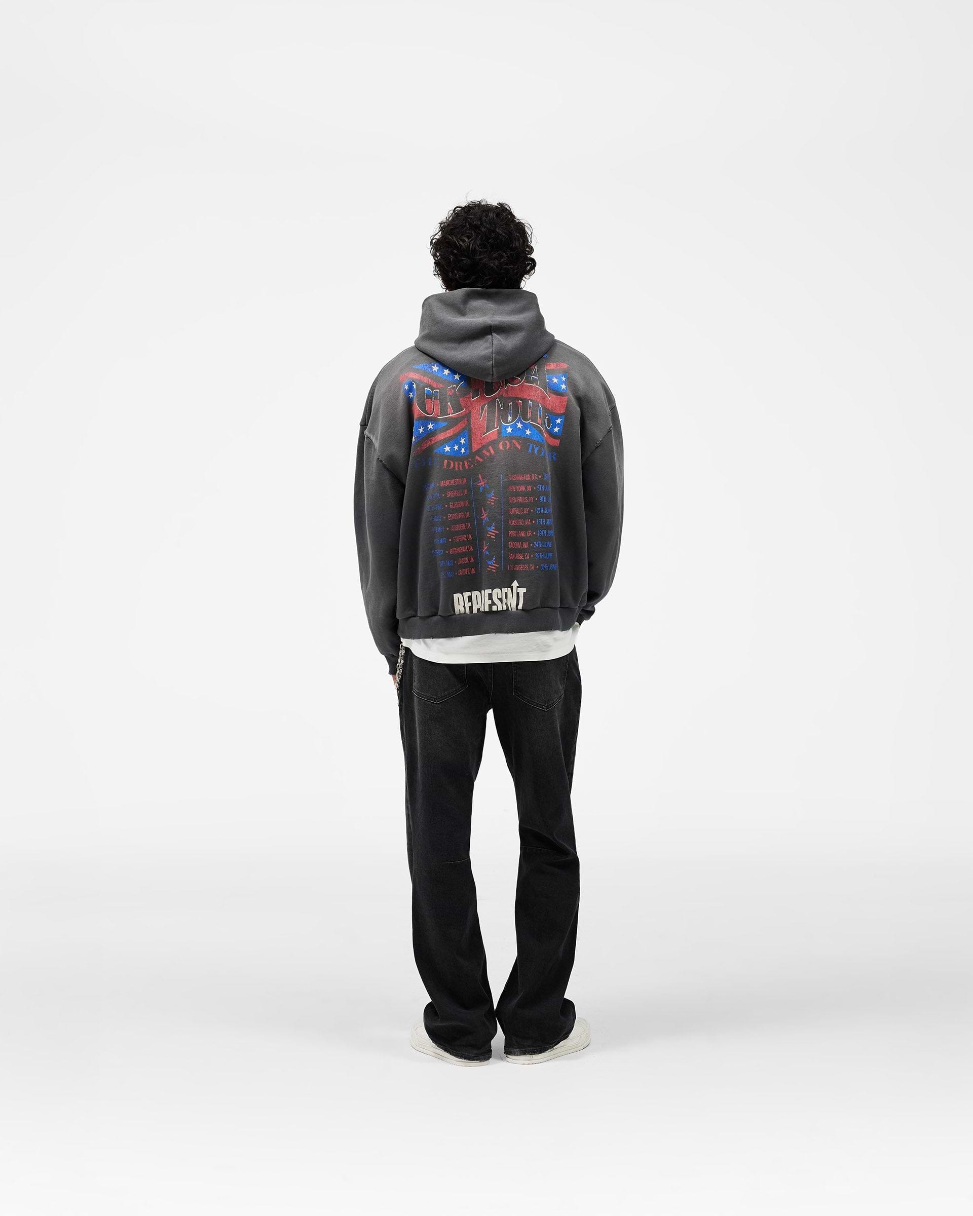 Dream On Tour Hoodie - Sun Fade Grey
