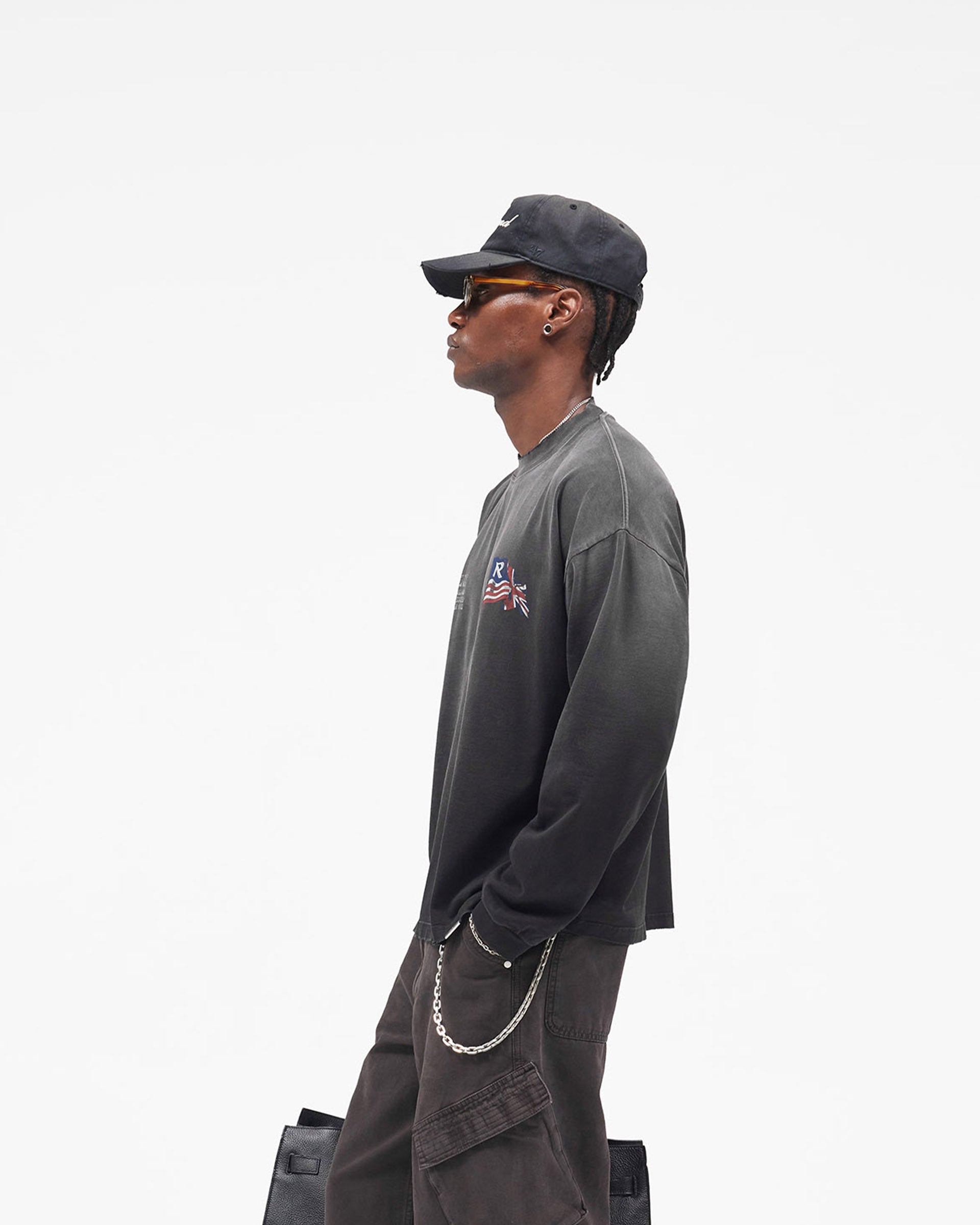 Eagle Long Sleeve T-Shirt - Black