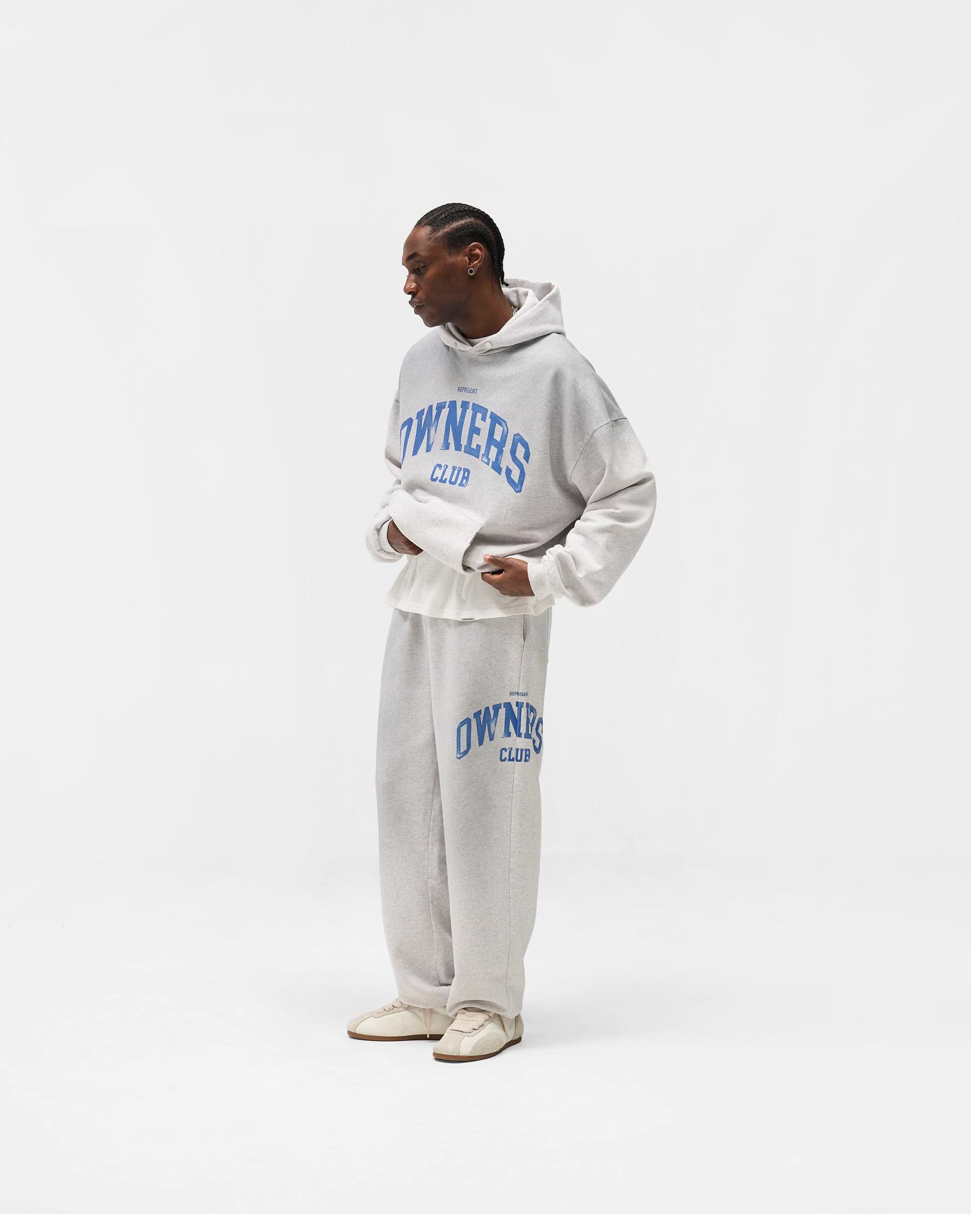 Represent Owners Club Sweatpant - Sprayed Ice Grey Marl