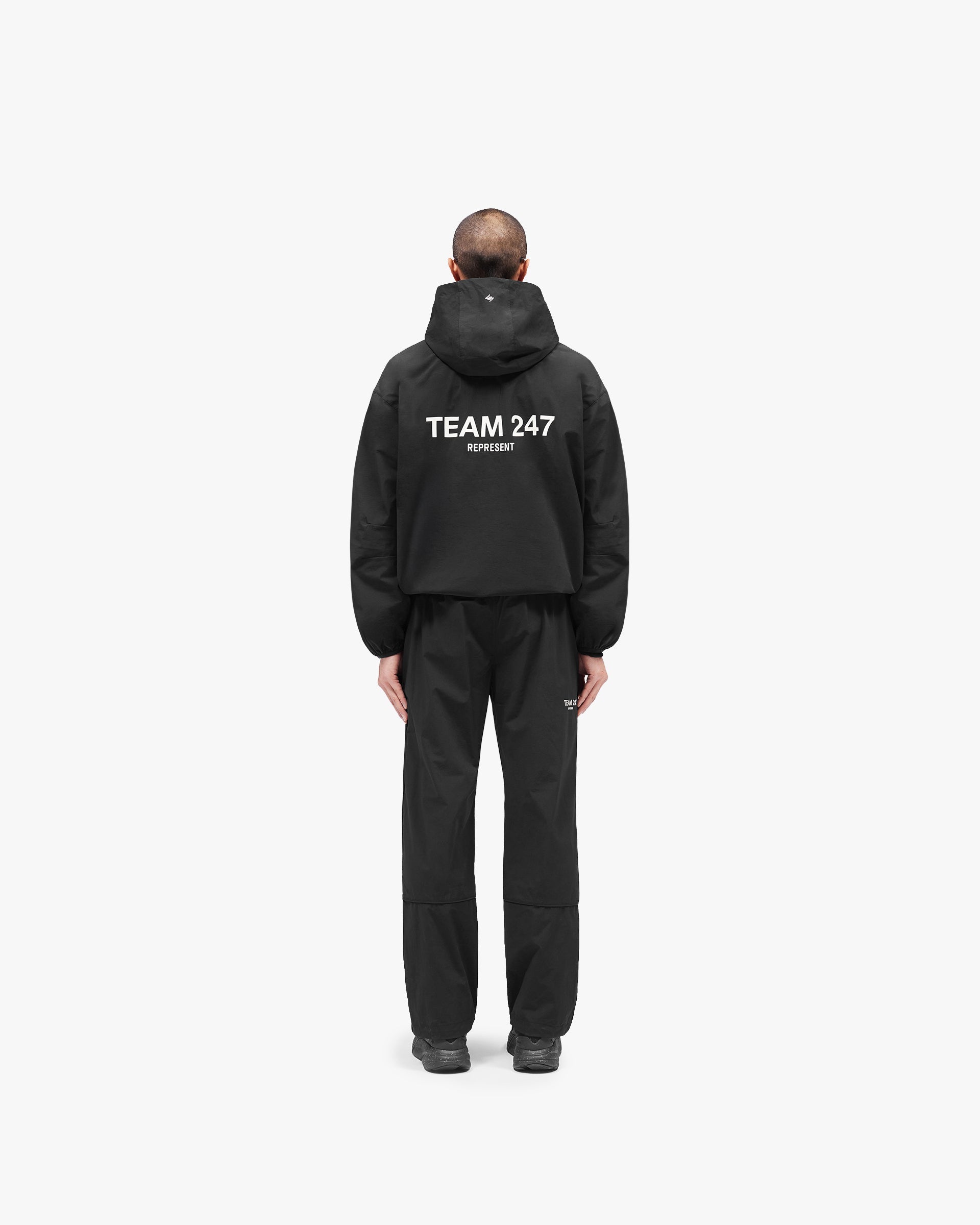 Team 247 Straight Leg Track Pant - Jet Black
