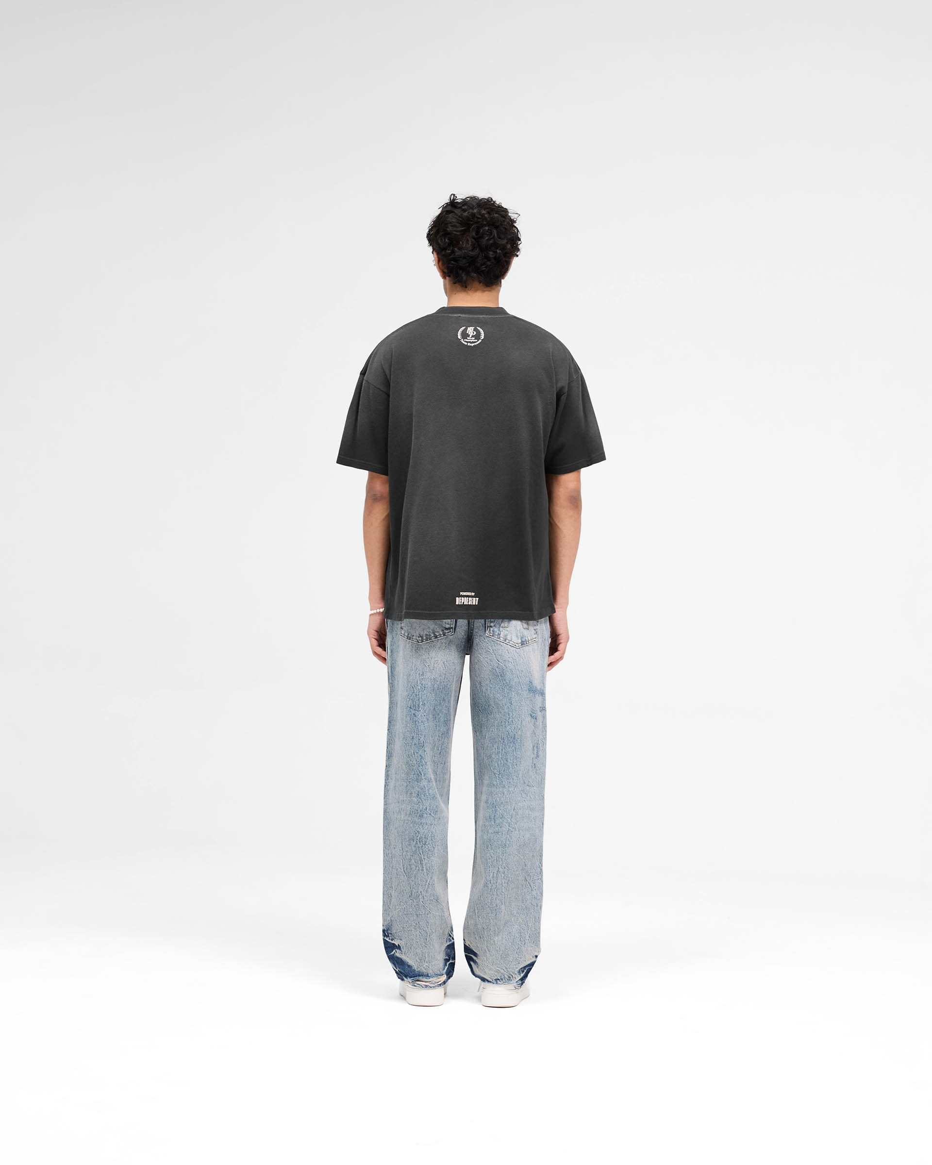 World Championship T-Shirt - Stained Black