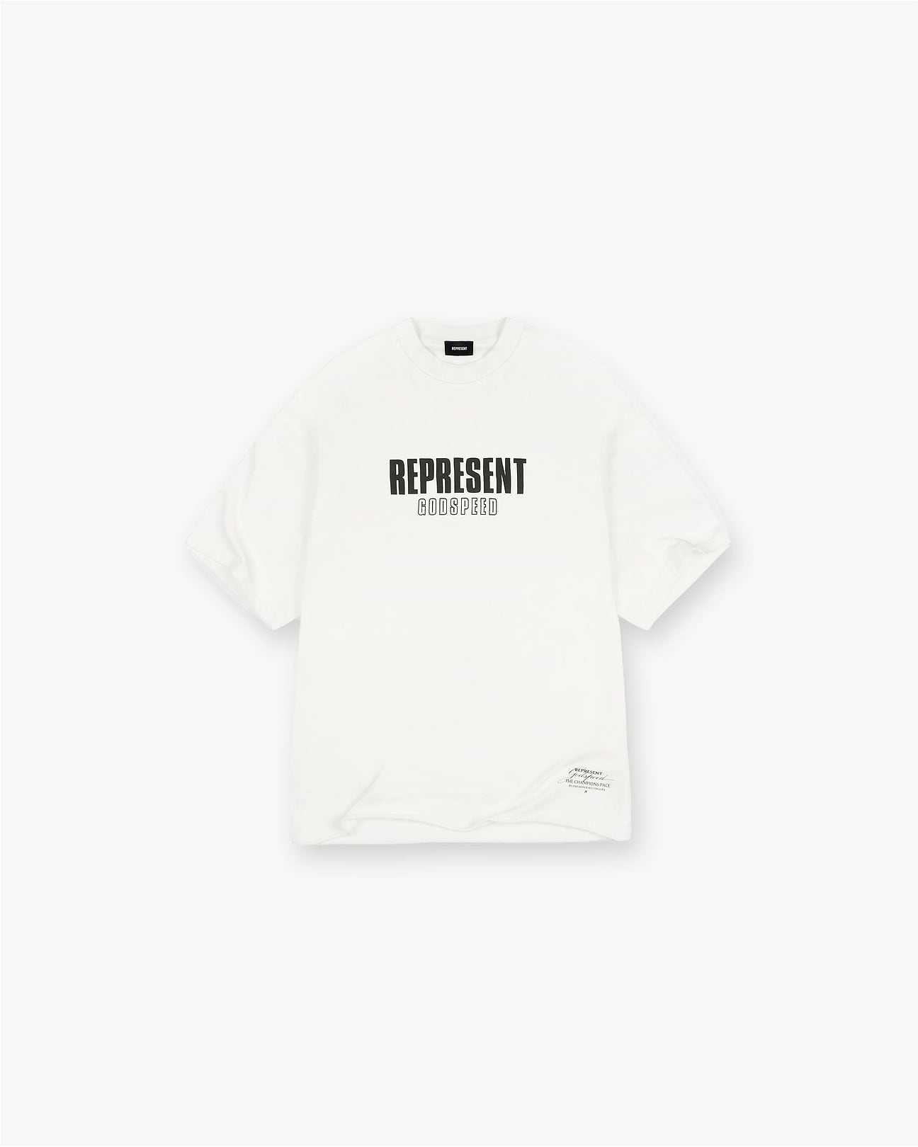 Flat White Godspeed T-Shirt | Graphic T shirts | REPRESENT