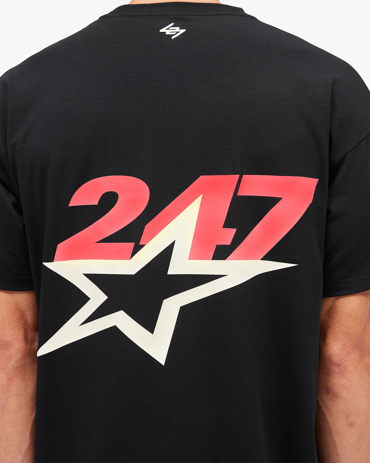 Black Team 247 Star OS Tee | 247 SS26 T-Shirts | REPRESENT