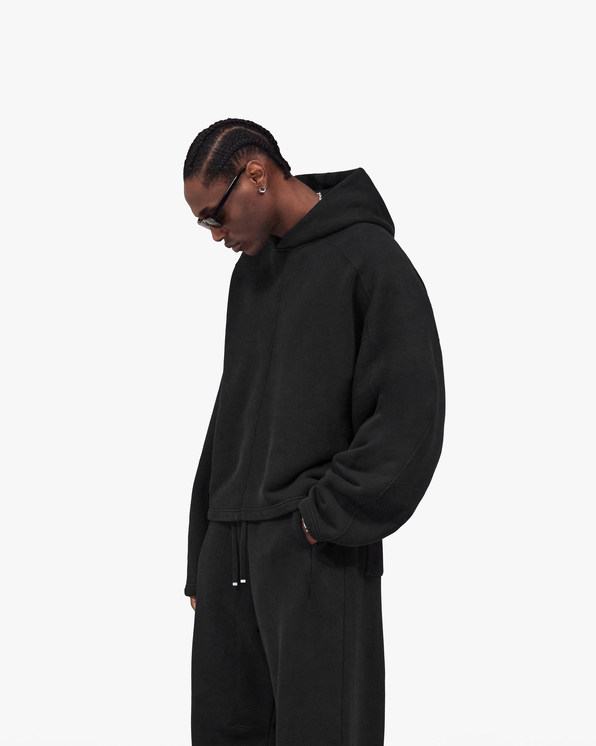 Heavyweight Hoodie - Jet Black
