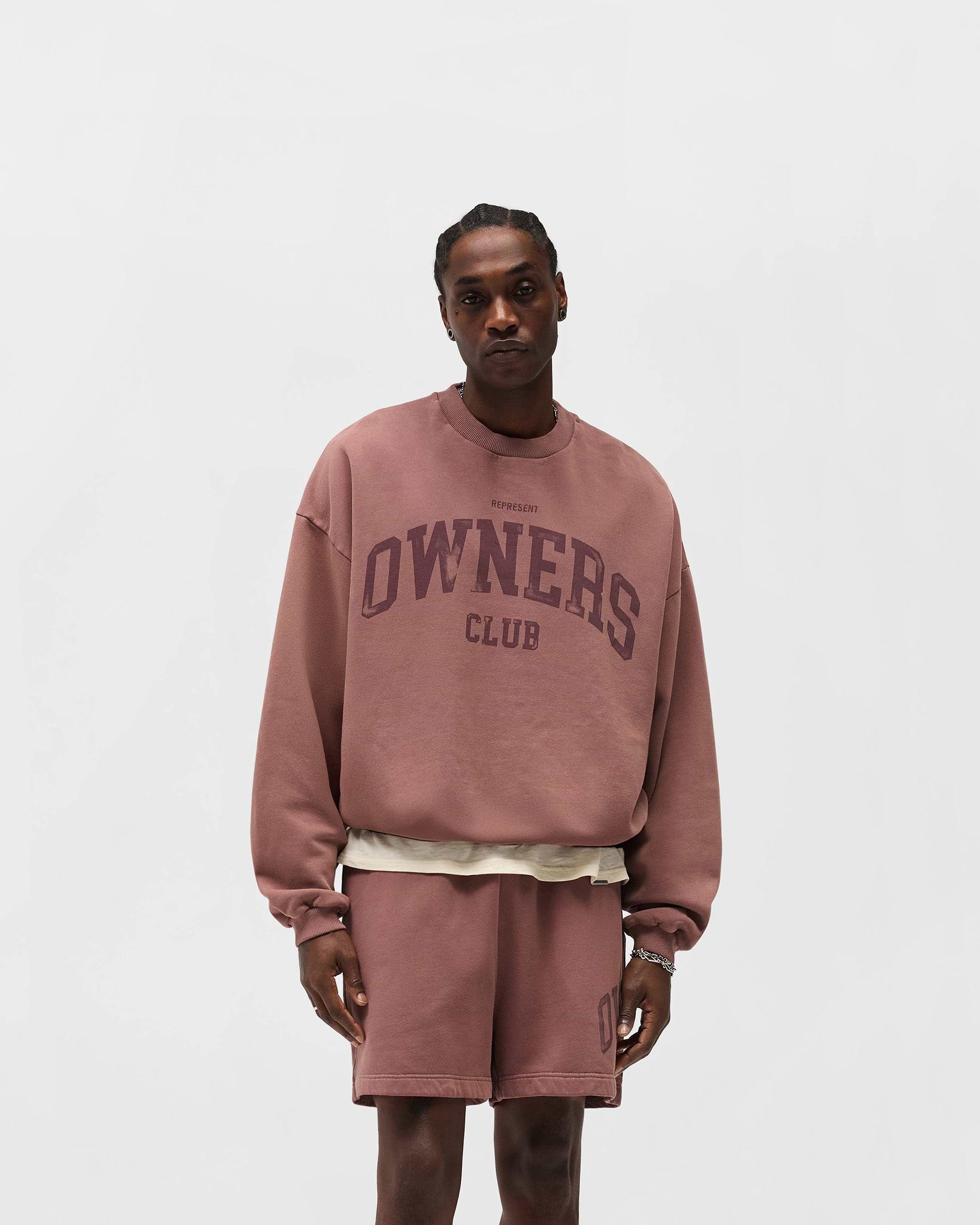 Represent Owners Club Sweater - Smoked Rose