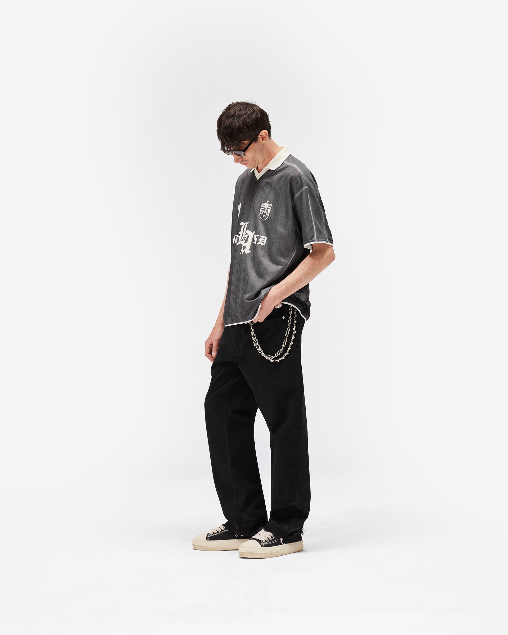 Thoroughbred Jersey - Washed Black
