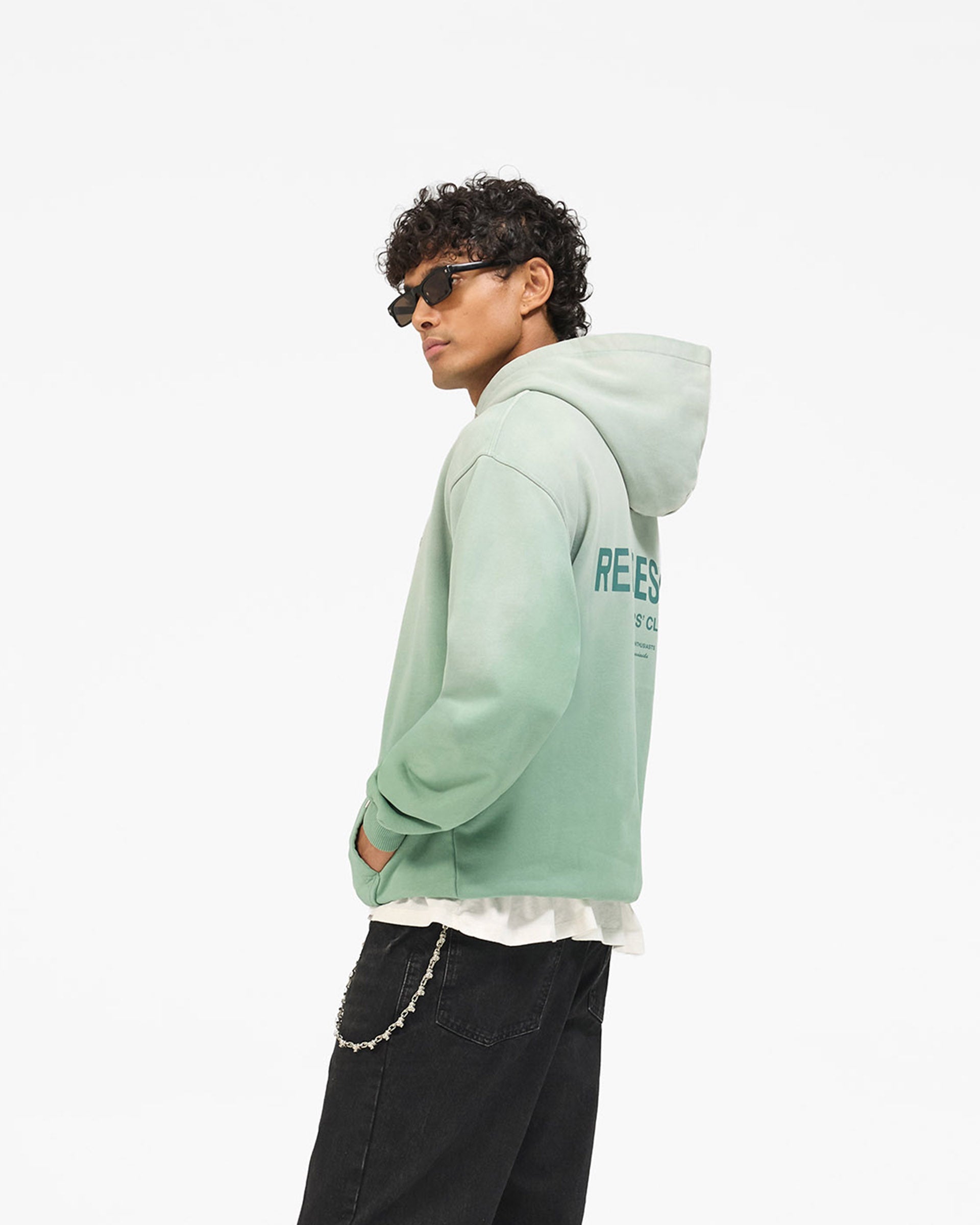 Represent Owners Club Hoodie - Washed Aloe