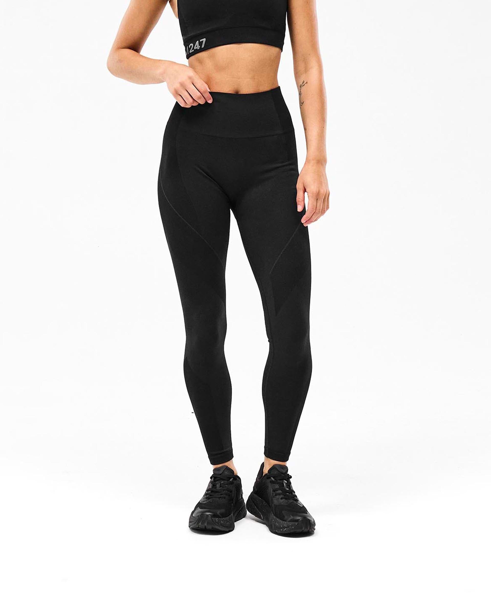 247 Sculpt Seamless Performance Legging - Black