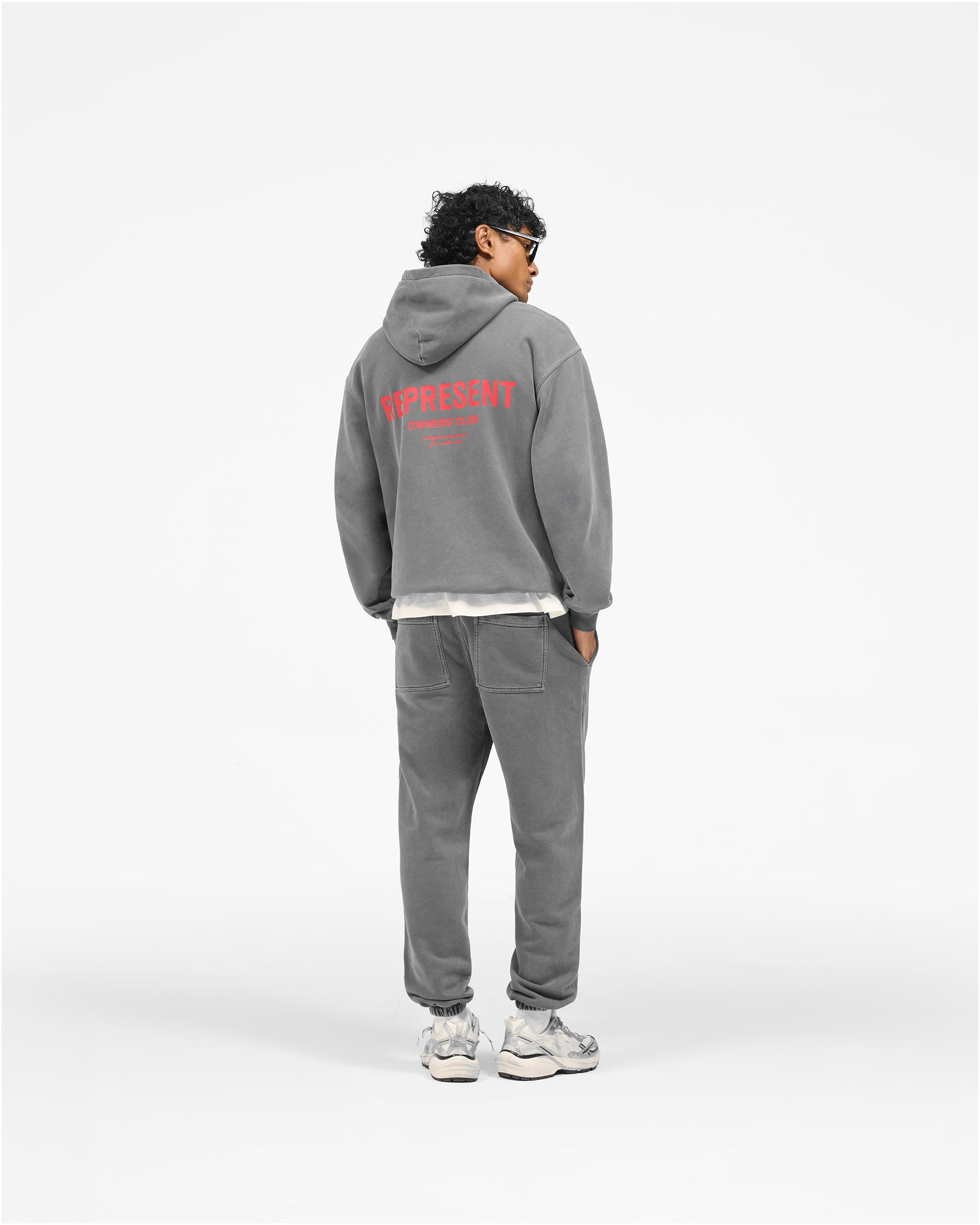 Represent Owners Club Sweatpant - Washed Black