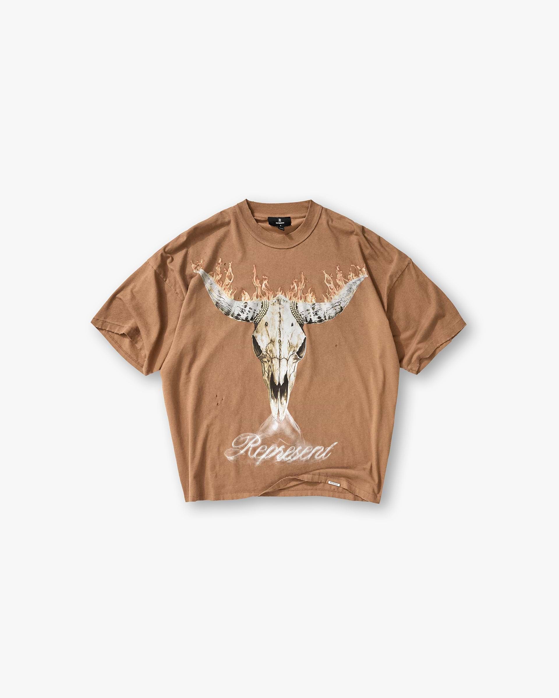 British Cowboys T-Shirt - Dusty Brown
