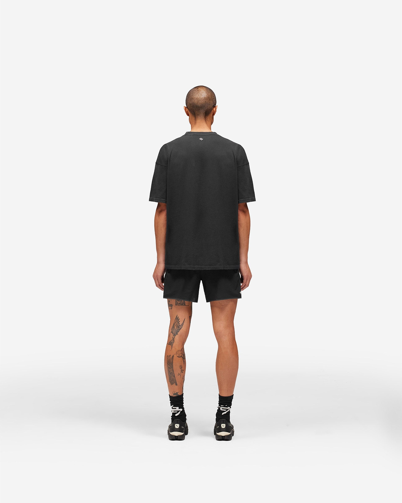 247 Jet Black On A Mission T-Shirt | 247 x Puma | REPRESENT