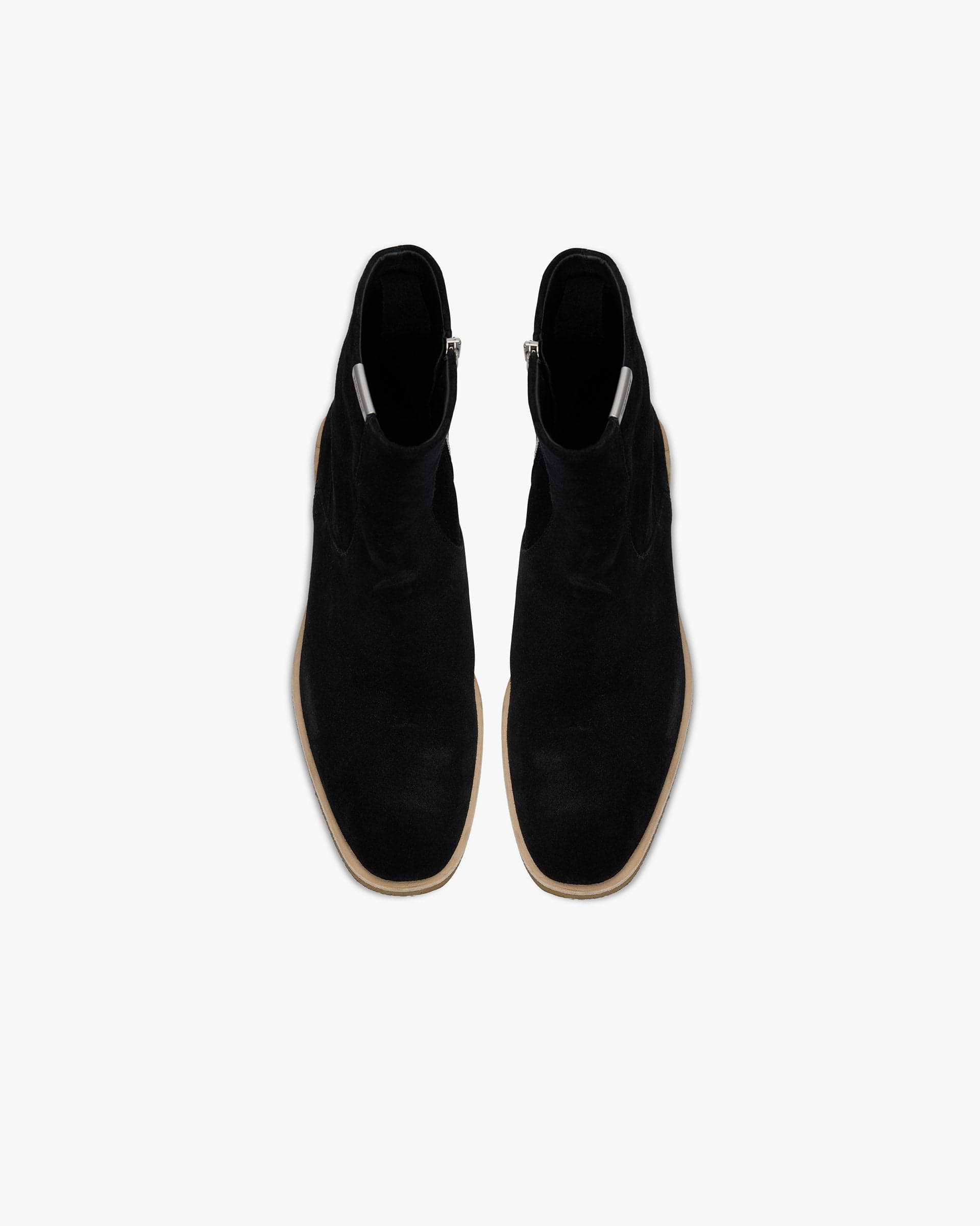 Crepe Chelsea Boot - Black