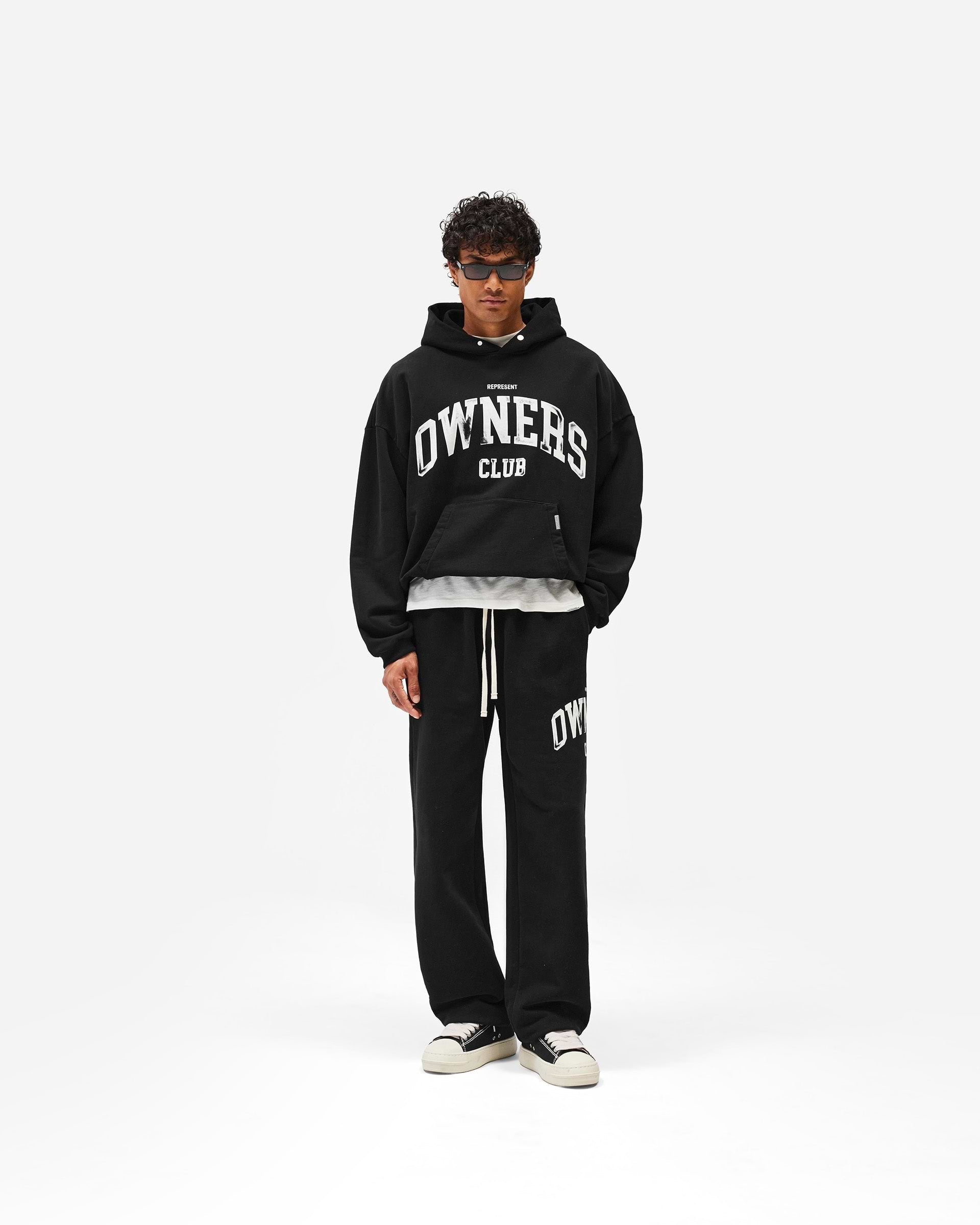 Represent Owners Club Hoodie - Jet Black