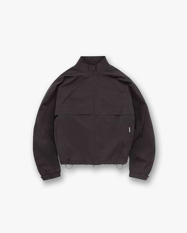 Initial Nylon Track Jacket