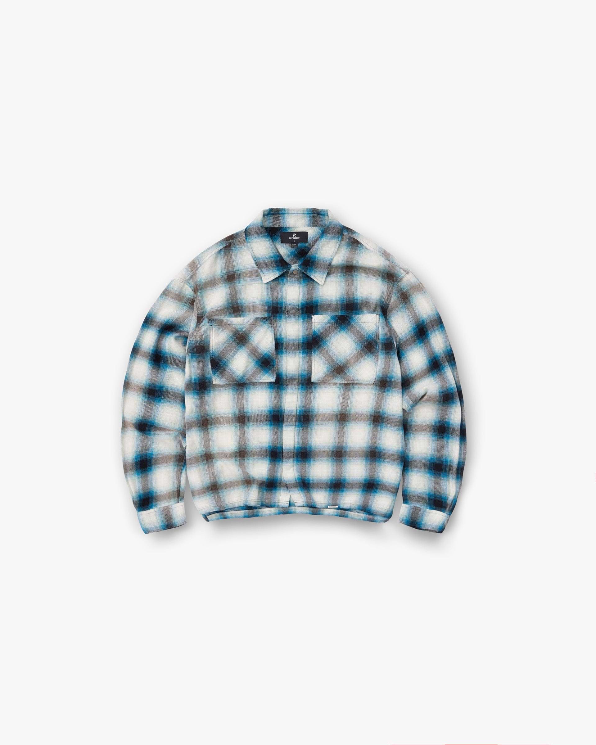 Sun Bleached Flannel Shirt - Cloud