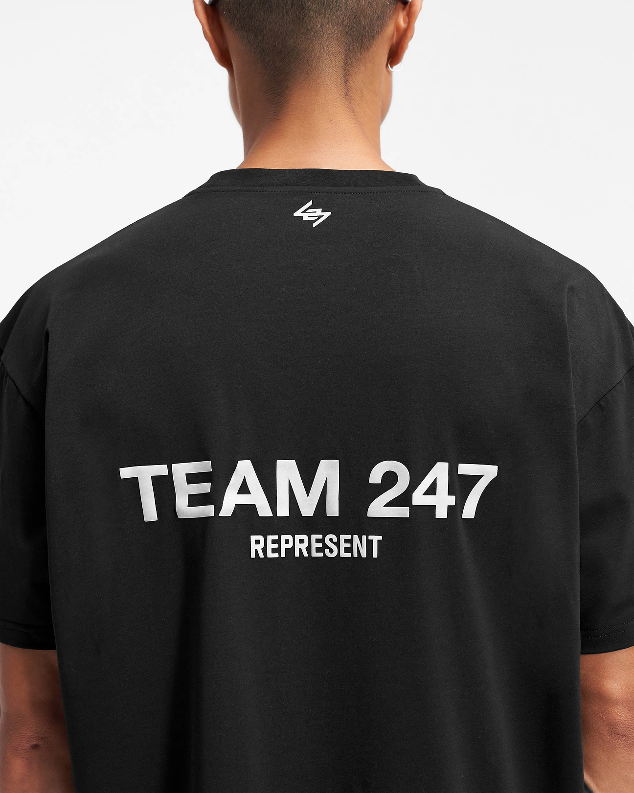 Team 247 Oversized T-Shirt - Black | REPRESENT