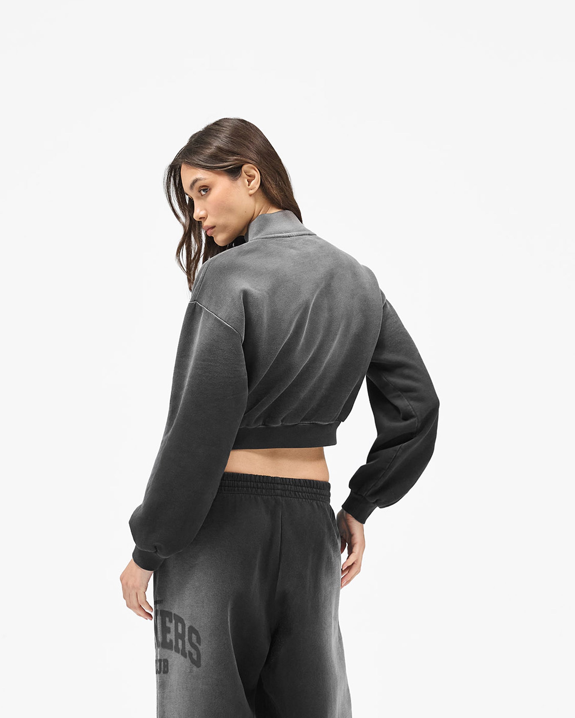 Represent Owners Club Jersey Track Jacket - Weathered Black