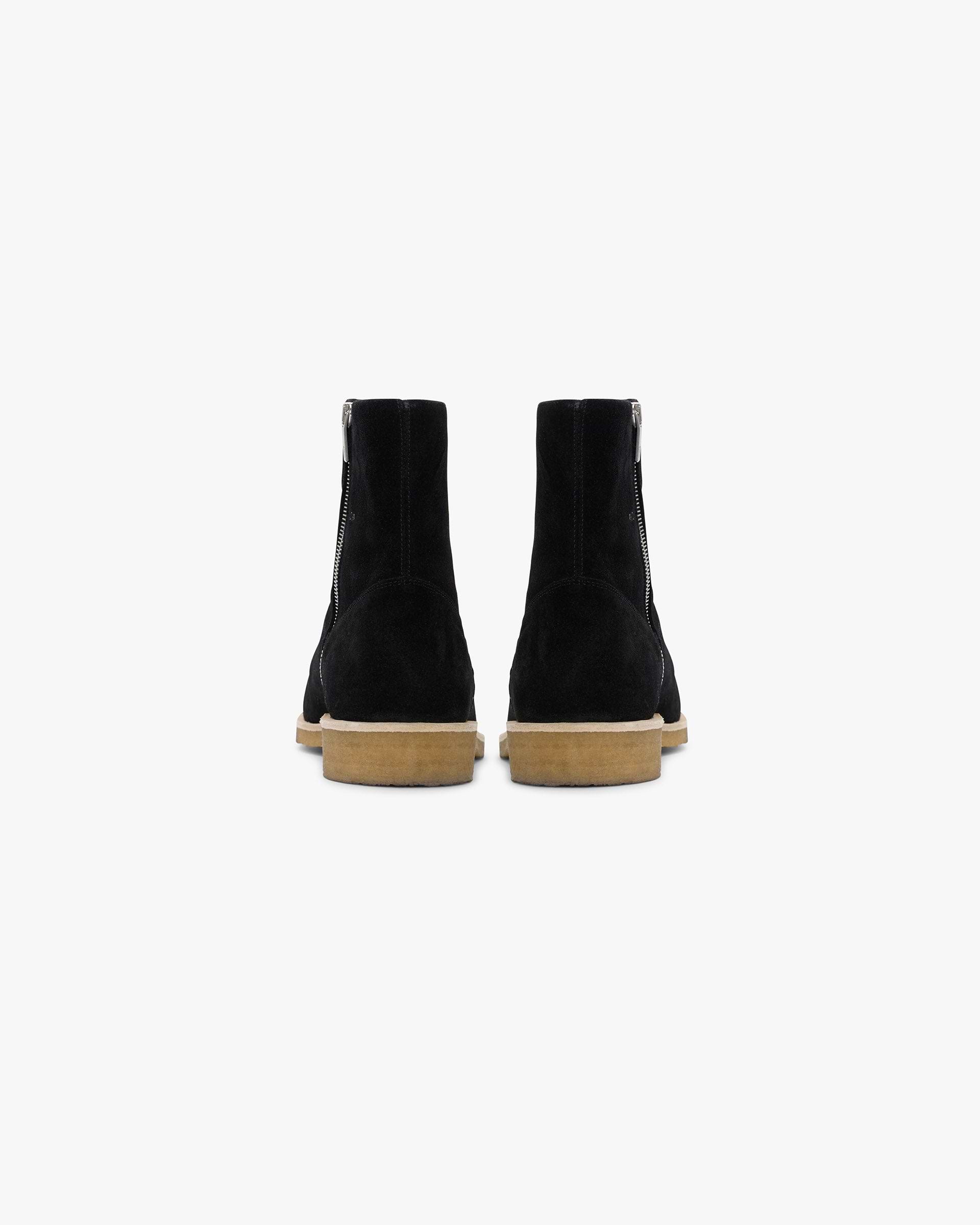 Crepe Chelsea Boot - Black