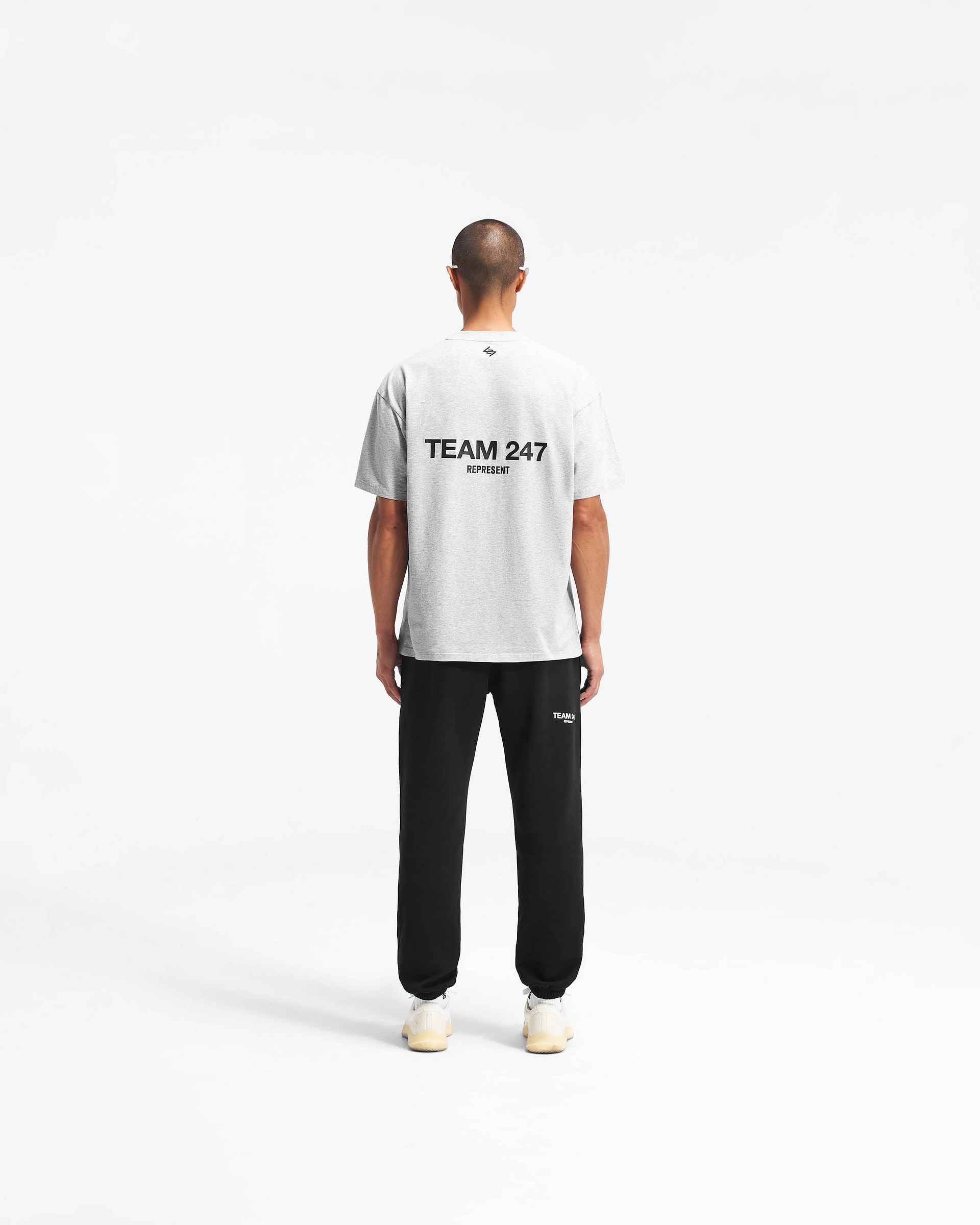 Team 247 Oversized T-Shirt - Grey Marl