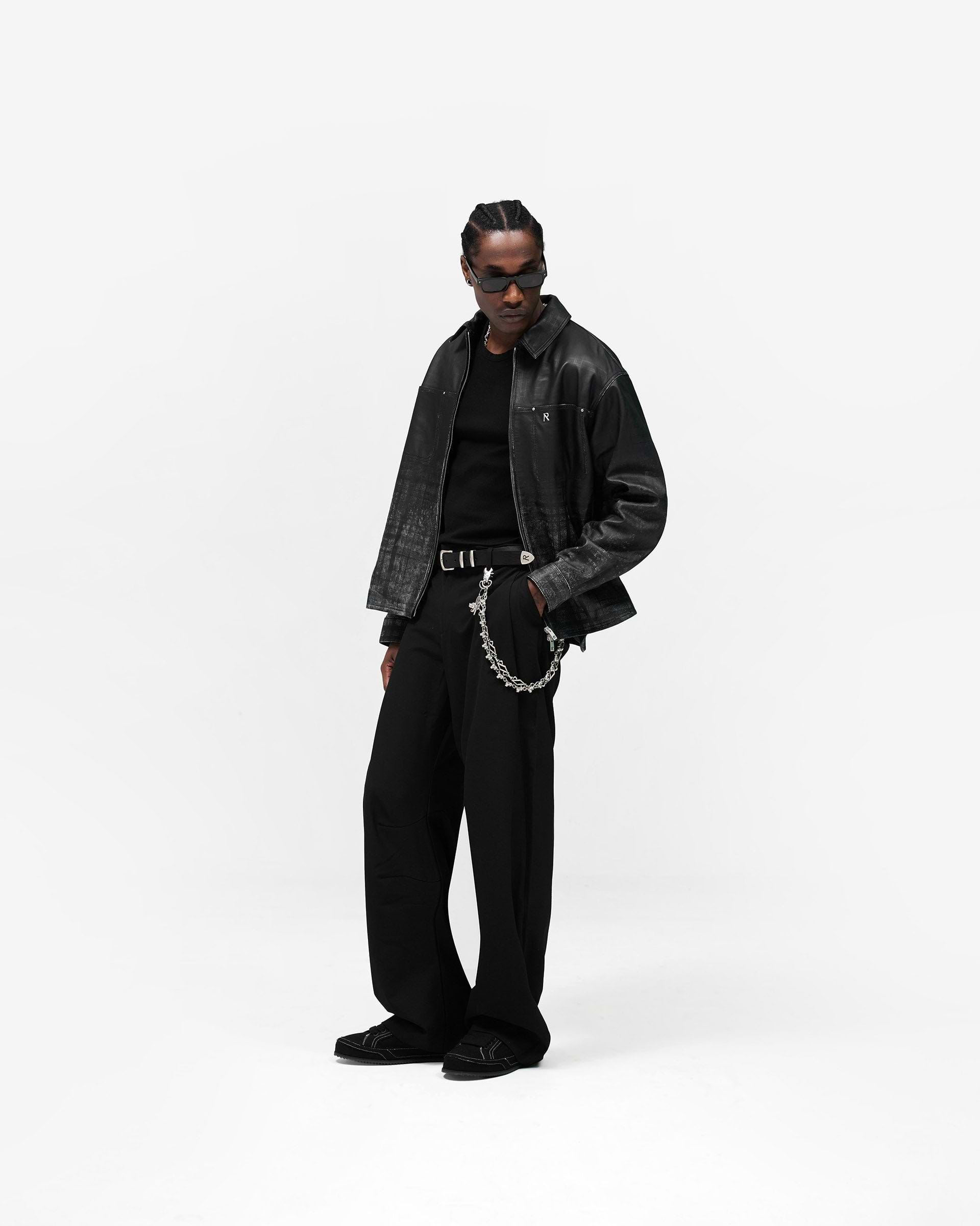 Rodeo Leather Jacket - Jet Black