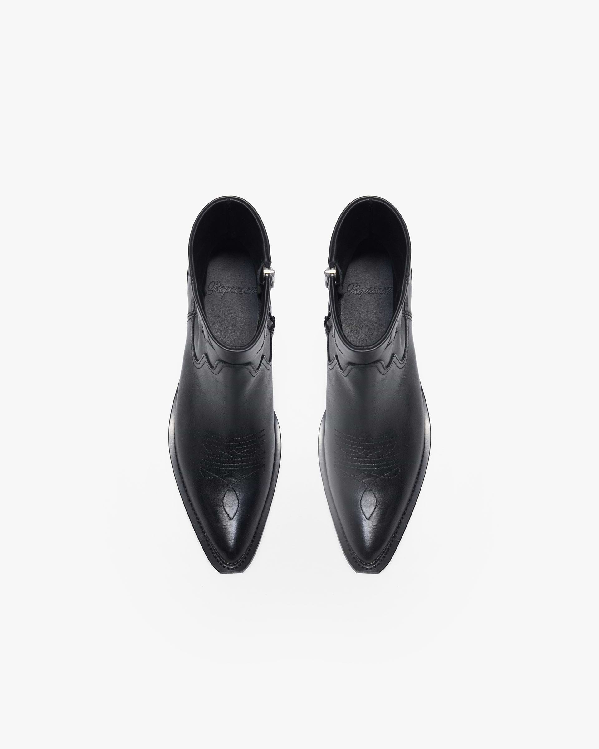 Michael Zip Boot  Leather - Black