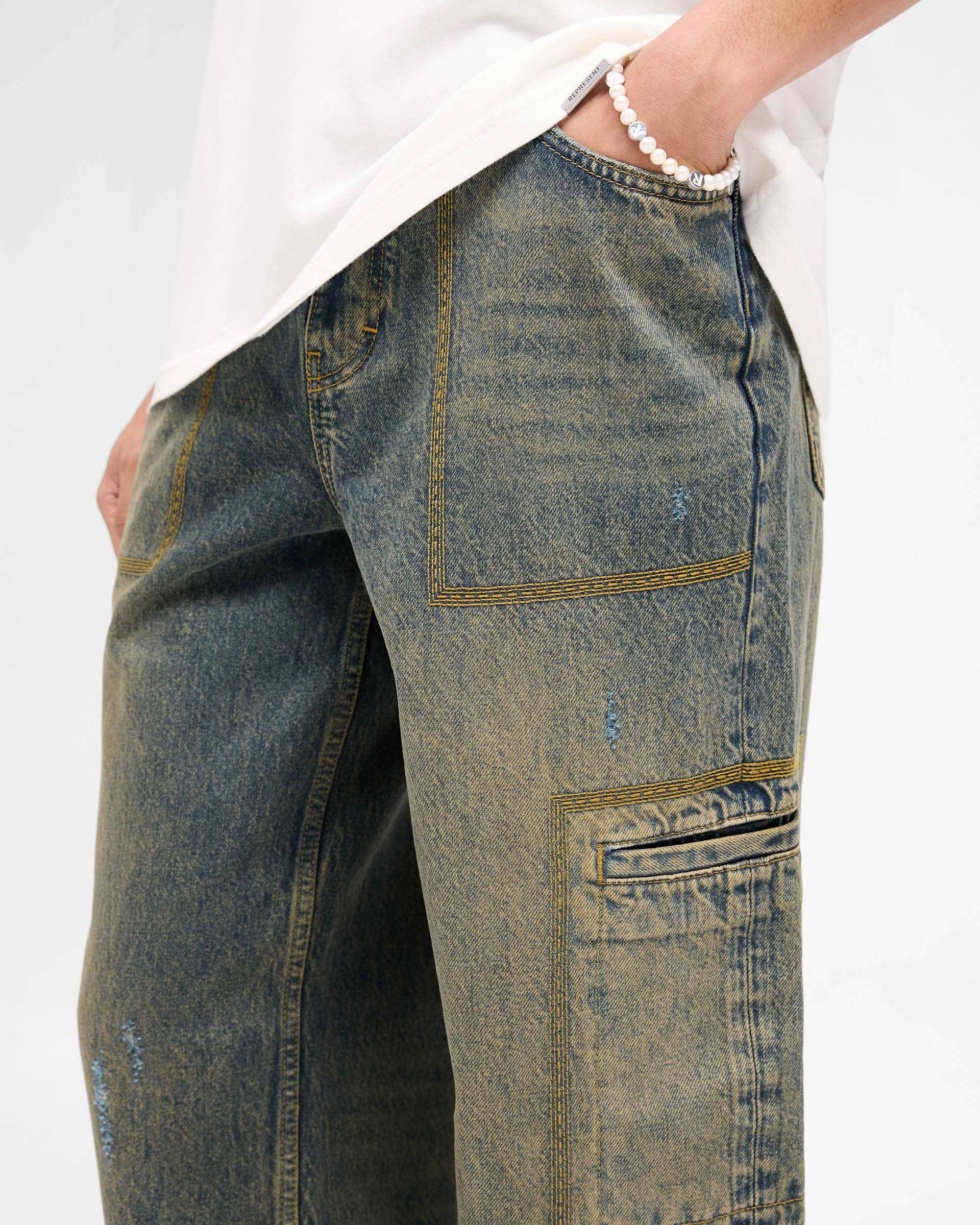 R3 Drive Denim - Tobacco Blue