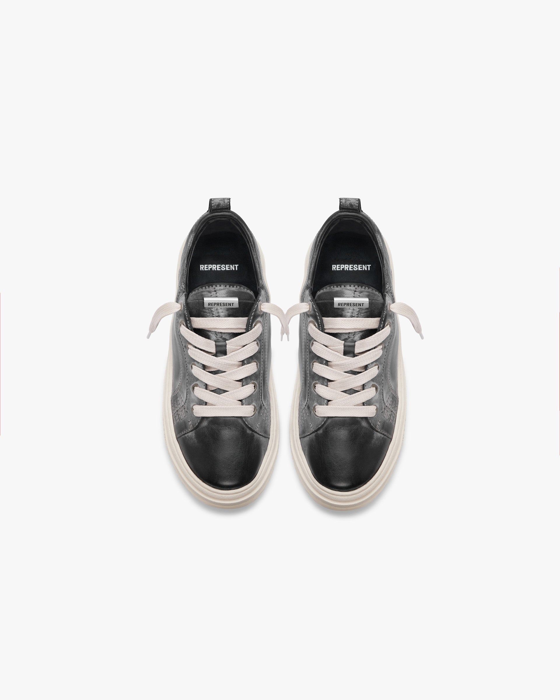 HTN Low Distressed - Off Black
